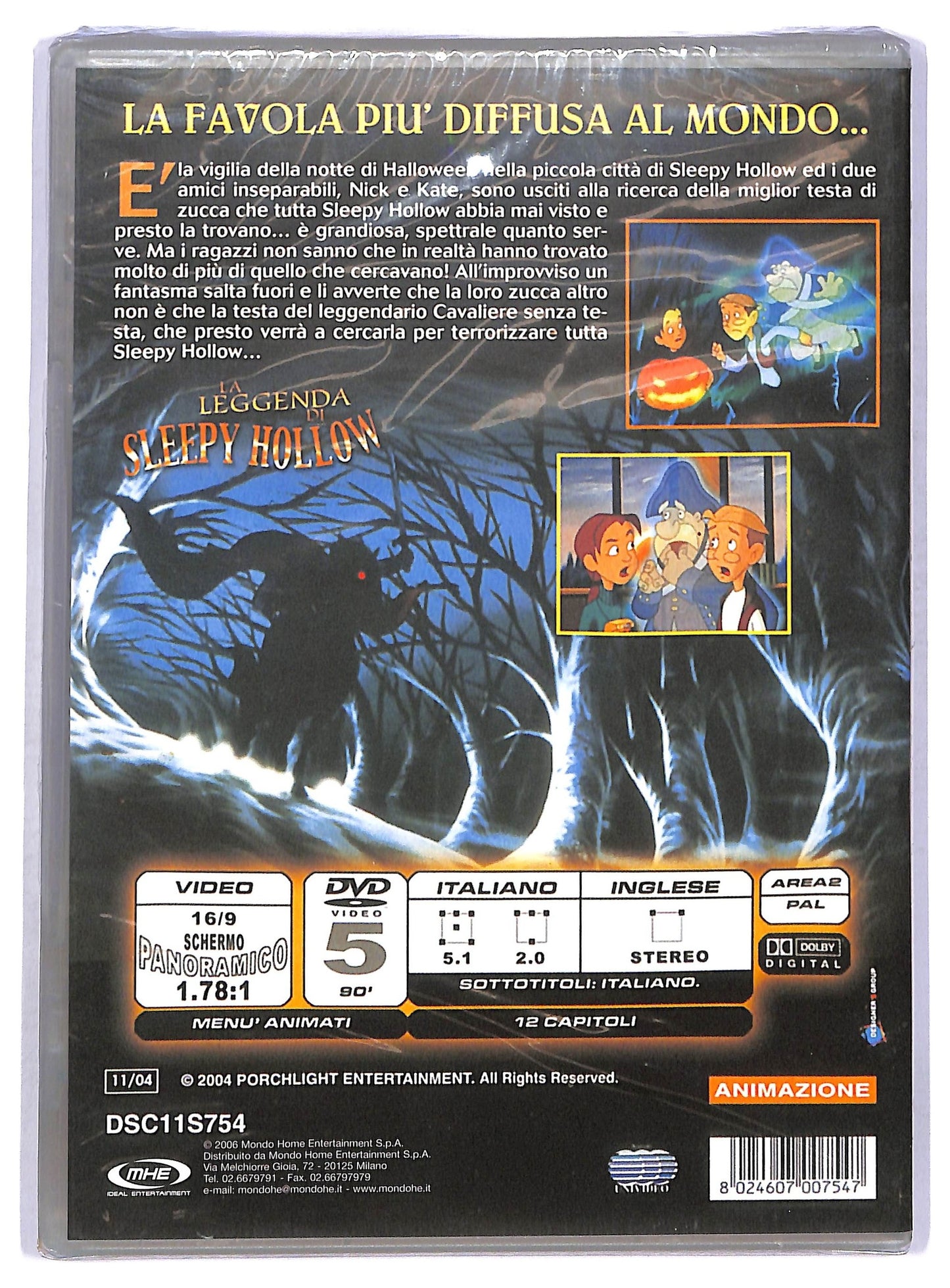 EBOND La leggenda di Sleepy Hollow DVD DB632312