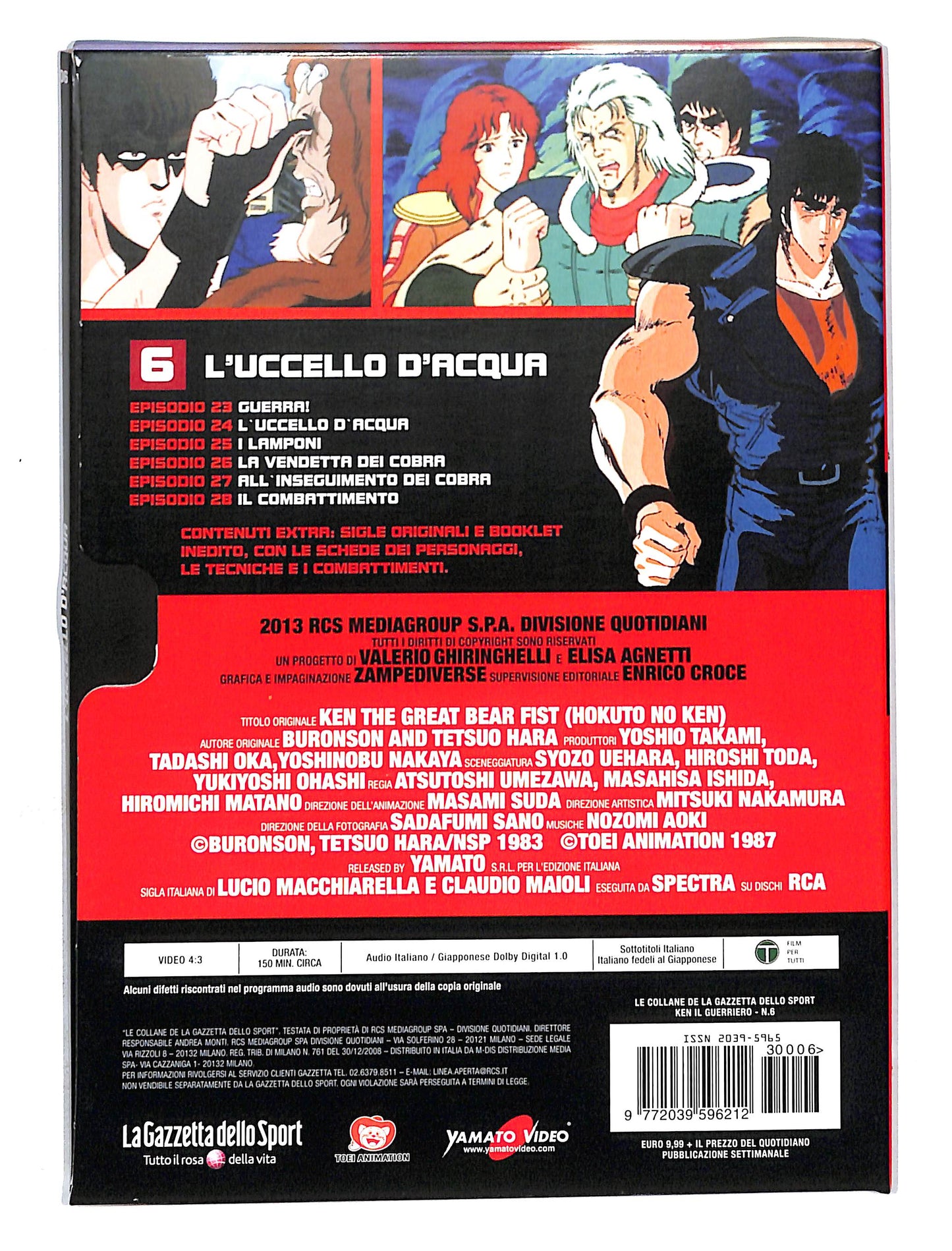 EBOND Ken il Guerriero l'uccello d'acqua vol 6 EDITORIALE DVD DB632326