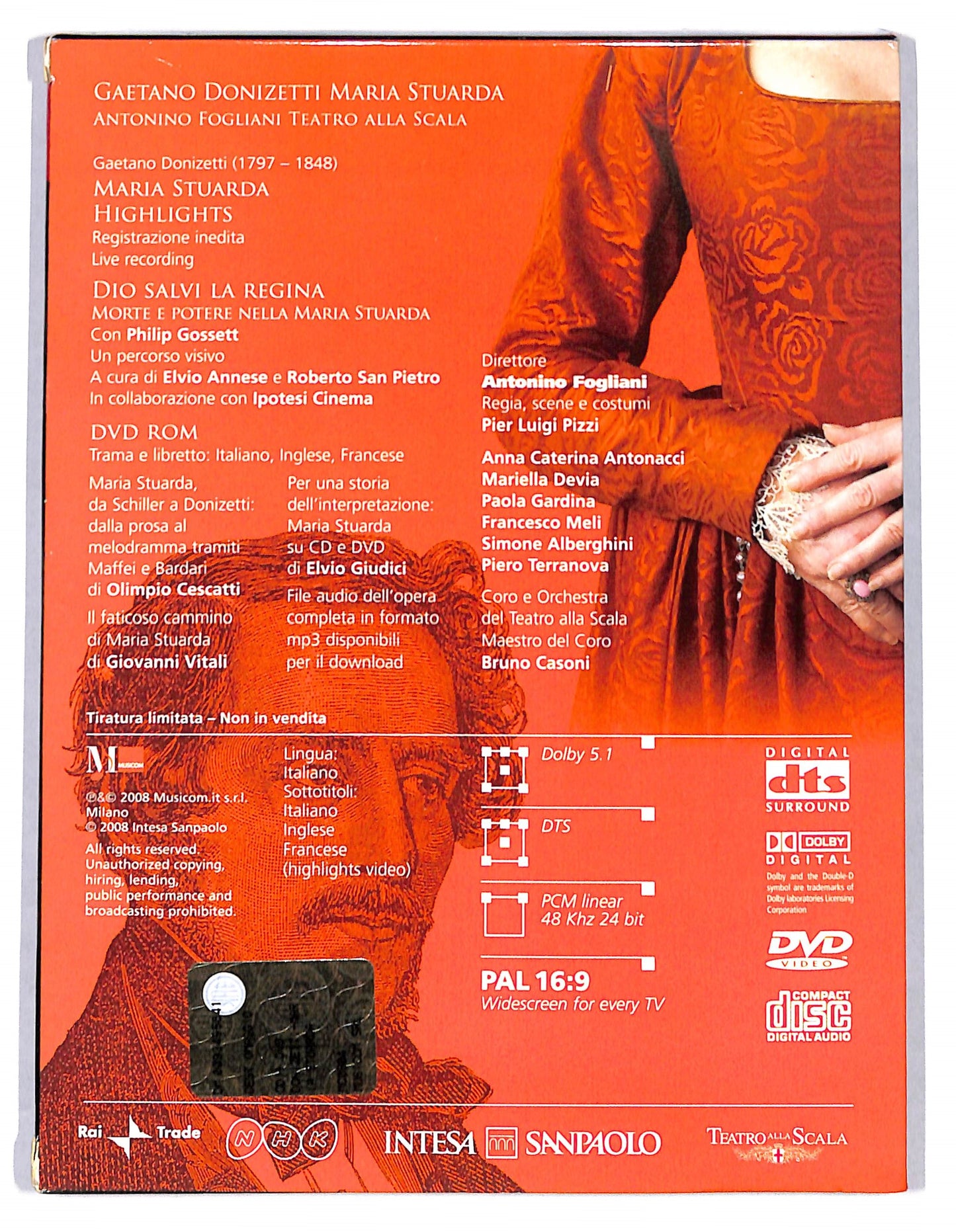 EBOND Gaetano Donizetti Maria Stuarda Antonino EDITORIALE DVD DB632331