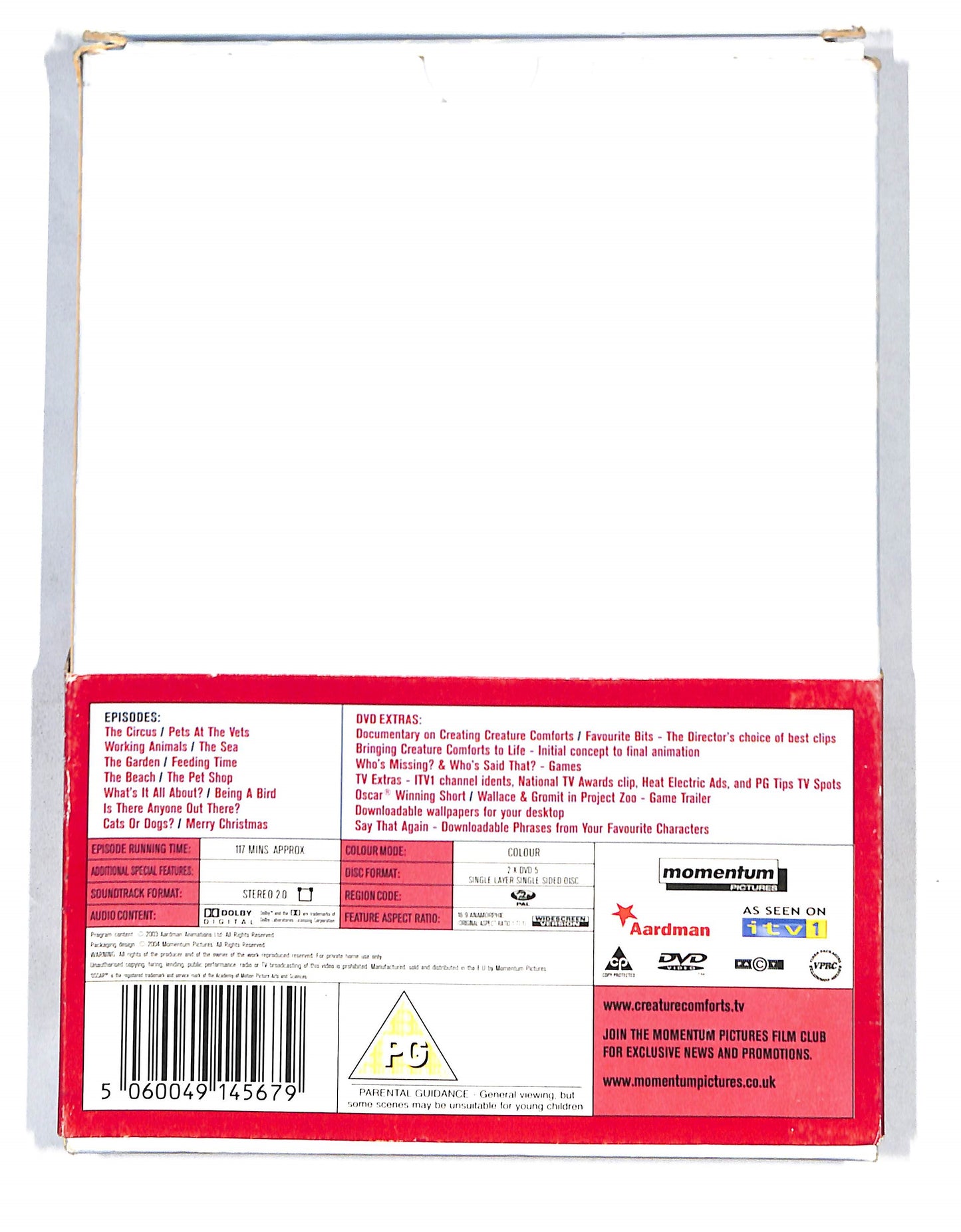 EBOND Creature Comforts: Series 1 Edizione UK DVD DB632334