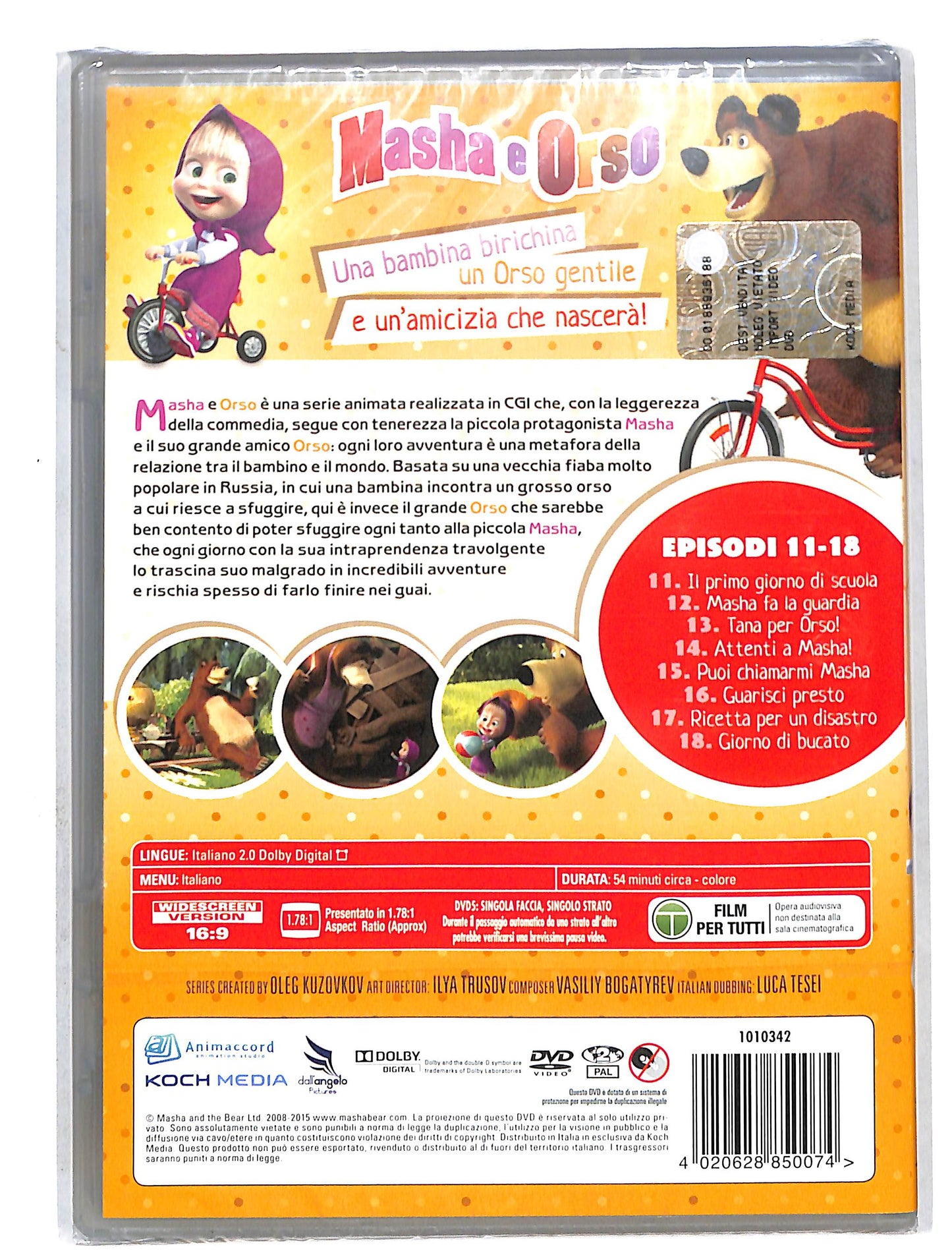 EBOND Masha e Orso - Stagione 01 Vol. 02 DVD DB632354