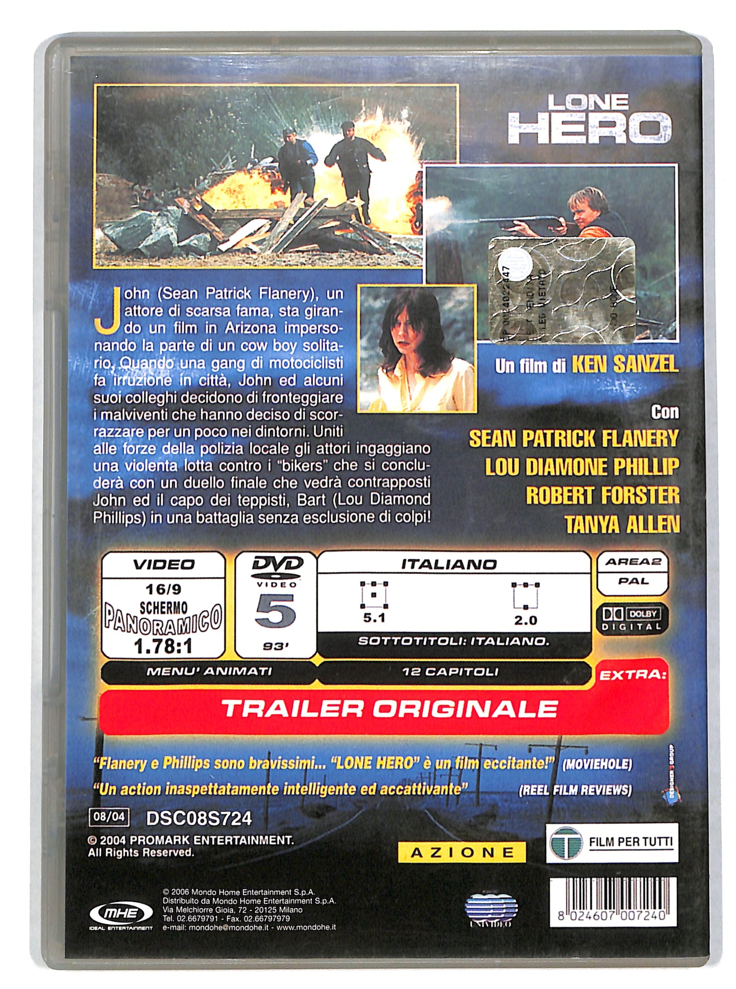 EBOND Lone Hero DVD DB632401