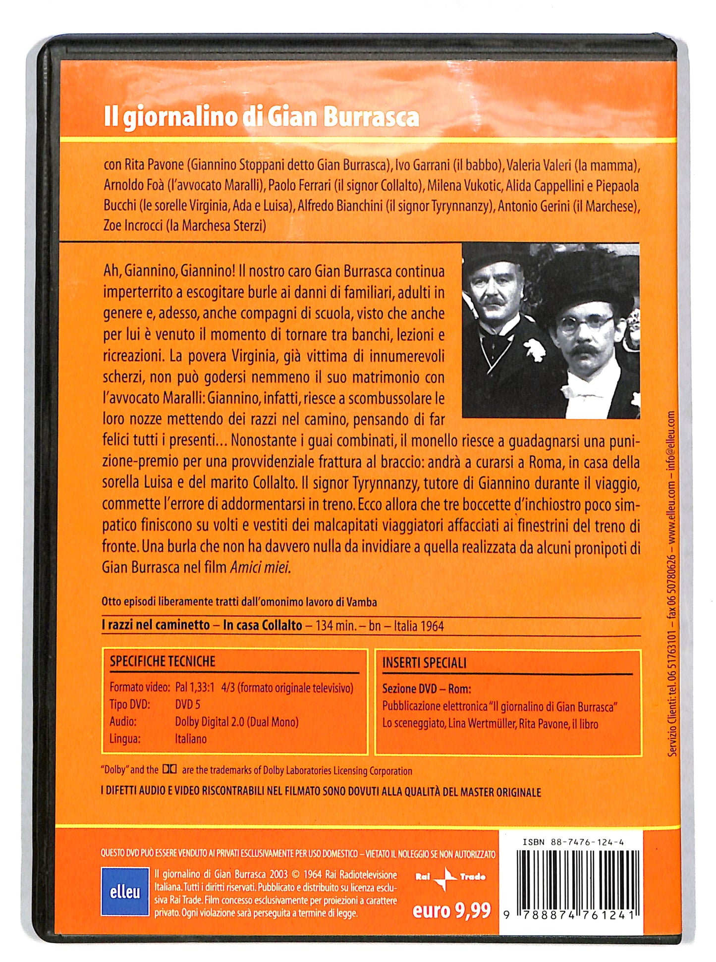 EBOND Il giornalino di Gian Burrasca vol 3 DVD DB632406