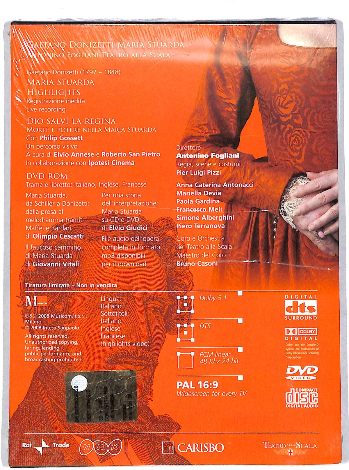 EBOND Gaetano Donizetti maria stuarda teatro alla scala EDITORIALE DVD DB632412