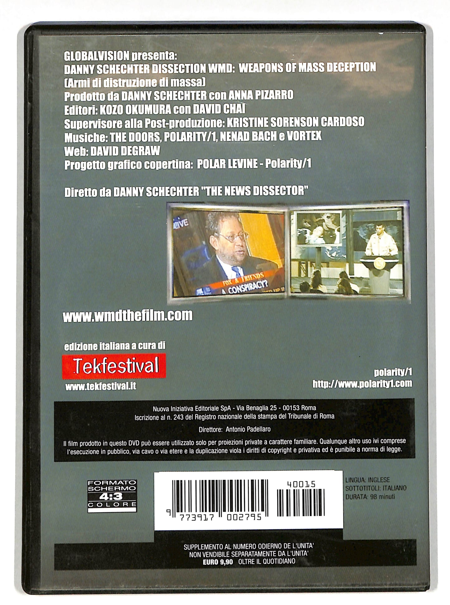 EBOND Armi di distruzione di massa - l'inganno dei media EDITORIALE DVD DB632432