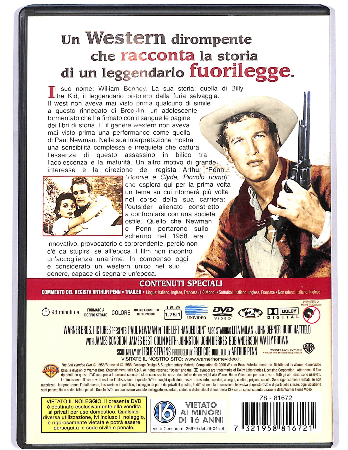 EBOND Furia selvaggia : Billy Kid DVD DB632648