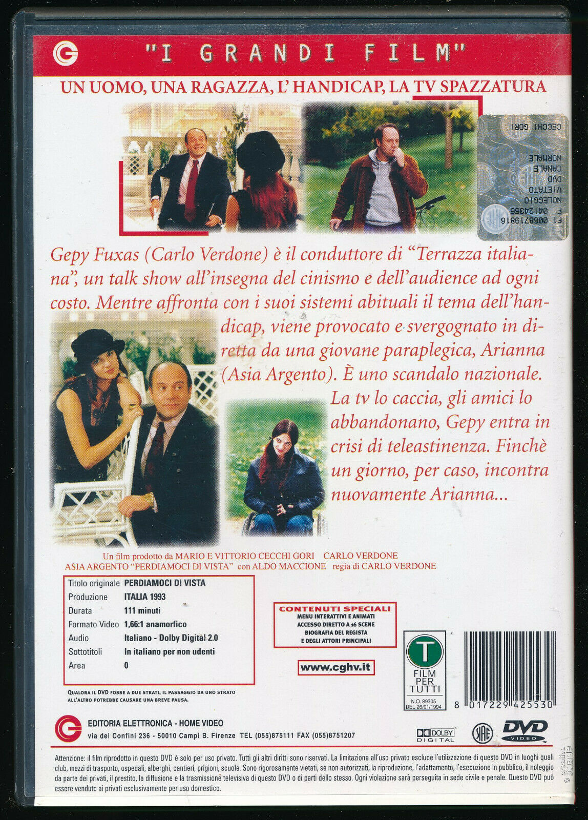 EBOND Perdiamoci Di Vista DVD DB632811