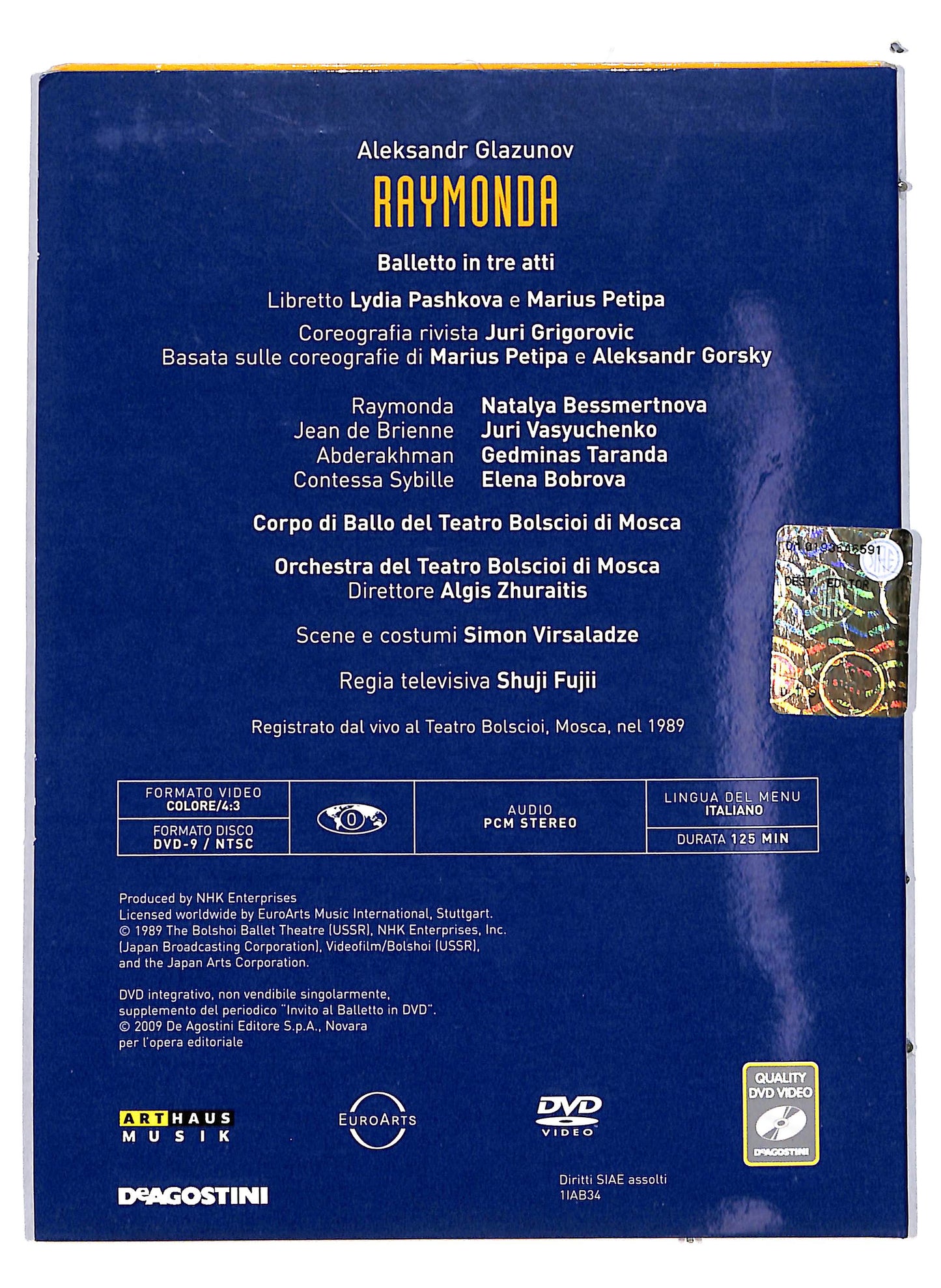 EBOND Invito al balletto in Raymonda vol.34 EDITORIALE DVD DB632838