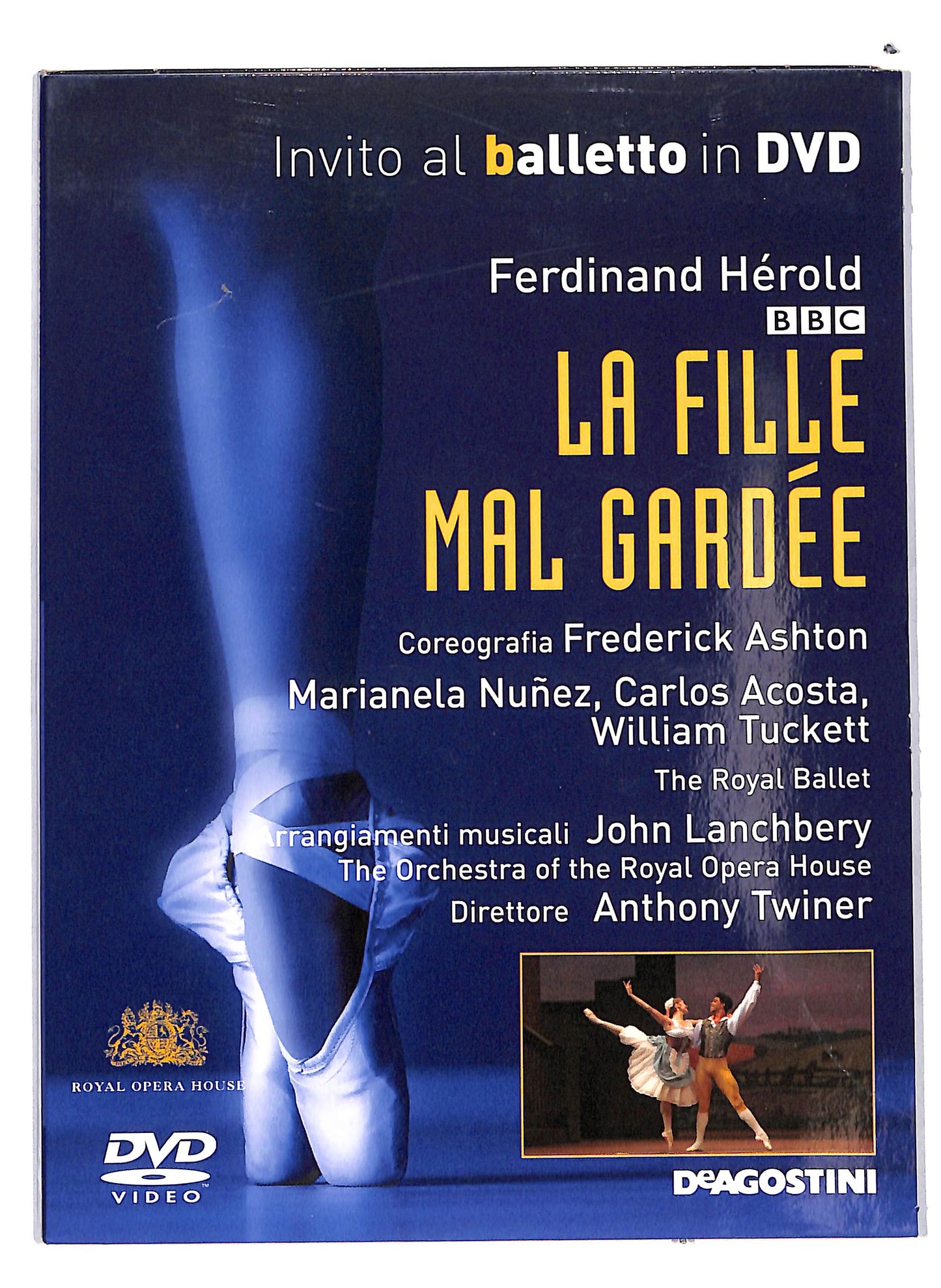 EBOND Invito al balletto La fille mal gardée vol.17 EDITORIALE DVD DB632845