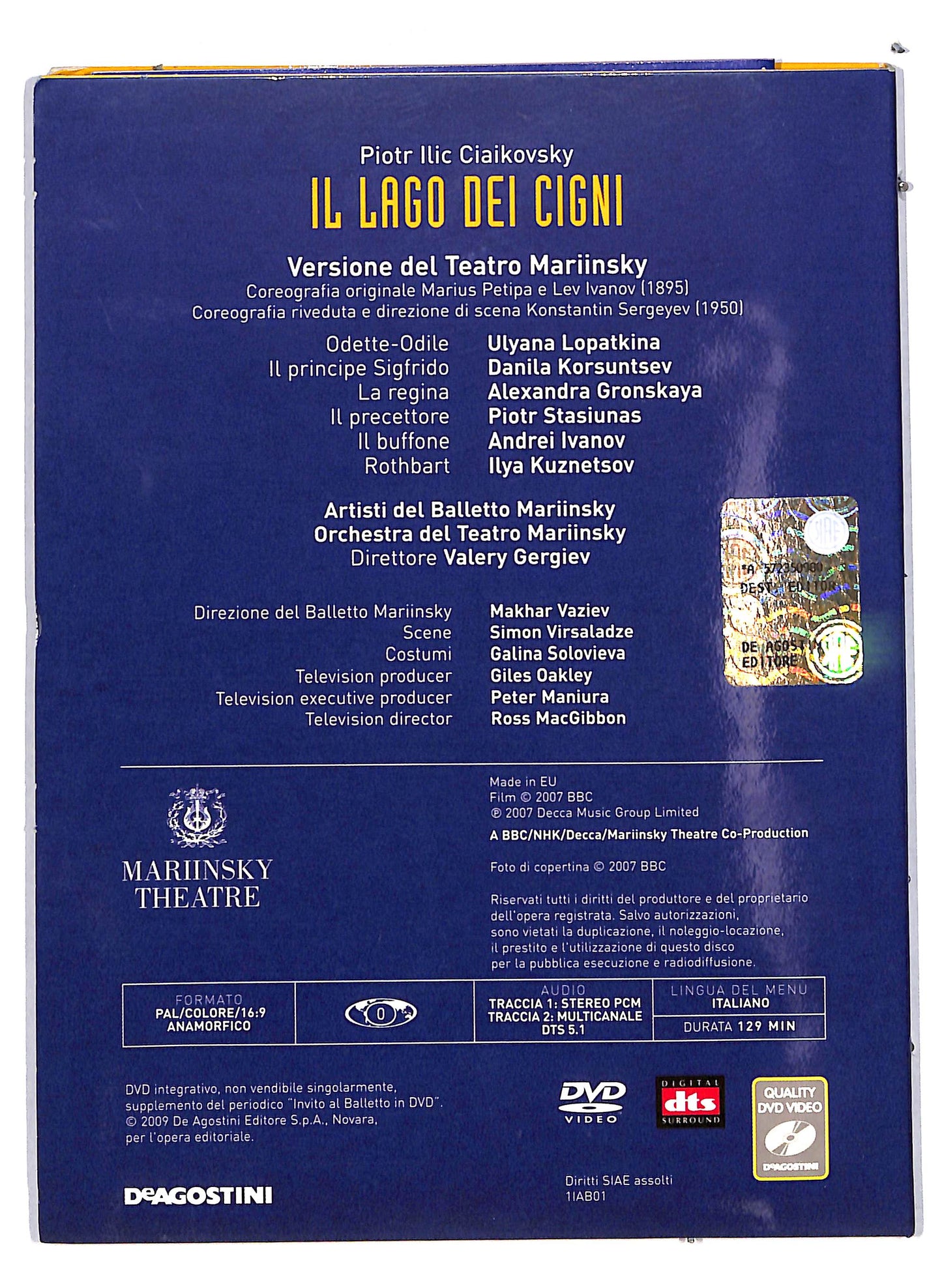 EBOND Invito al balletto in Il lago dei cigni vol 1 EDITORIALE DVD DB632853