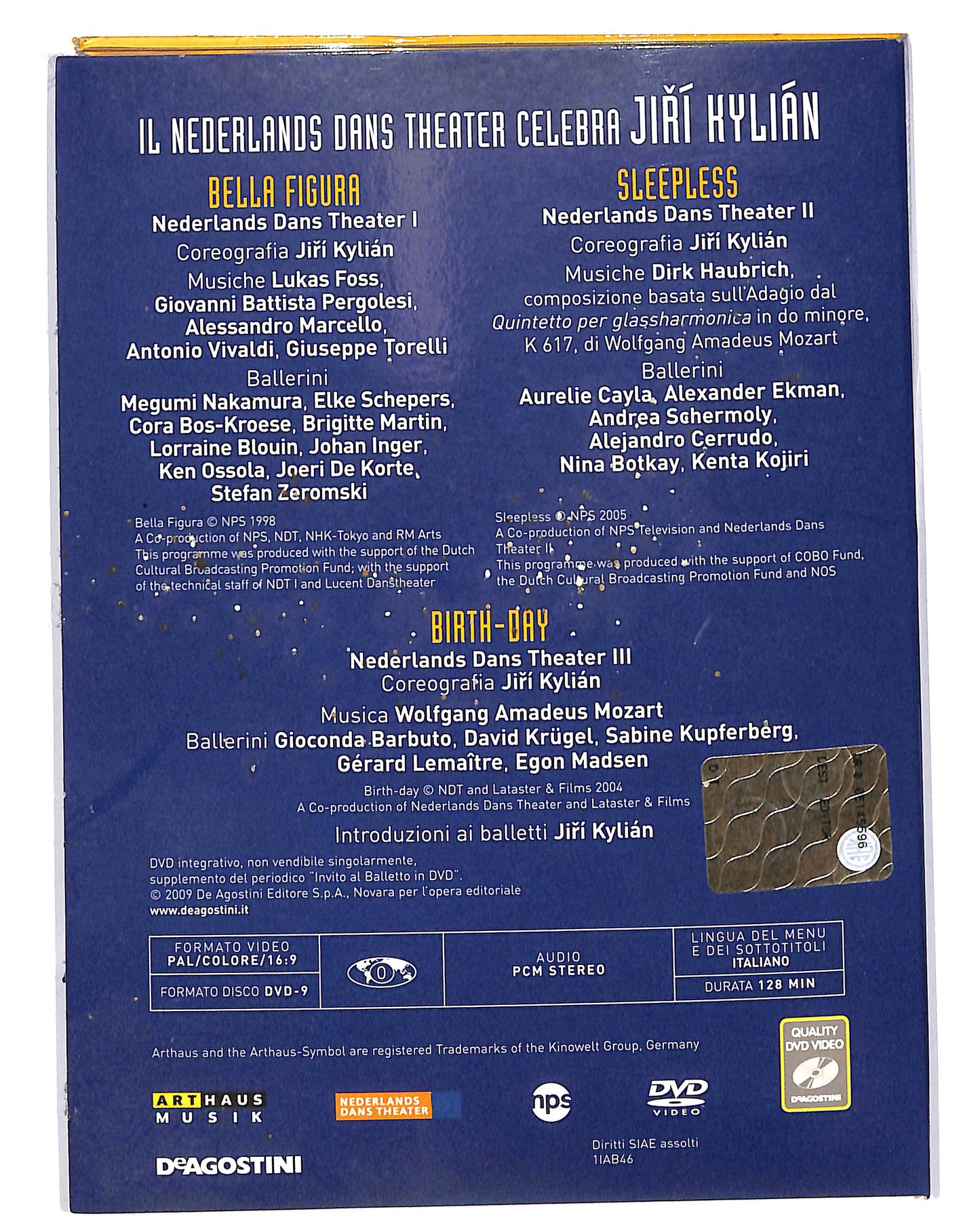 EBOND Invito al balletto Jiri Kylian vol.46 EDITORIALE DVD DB632875