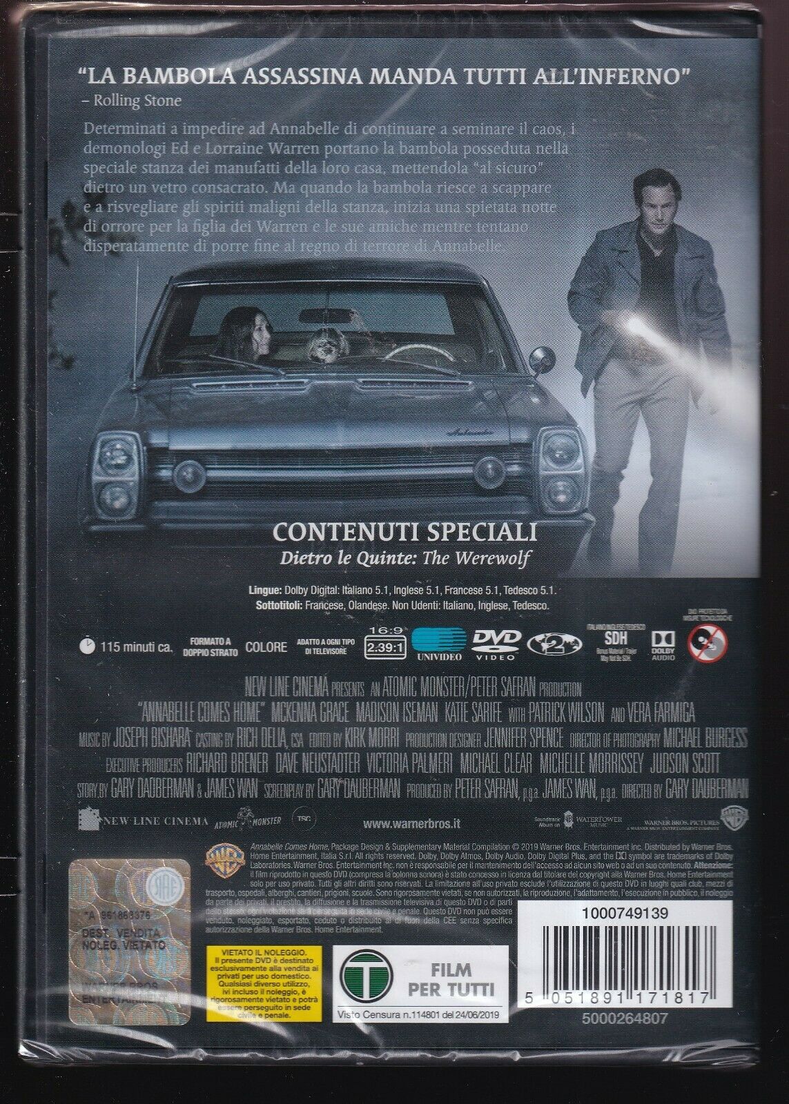 EBOND Annabelle 3 DVD DB632948