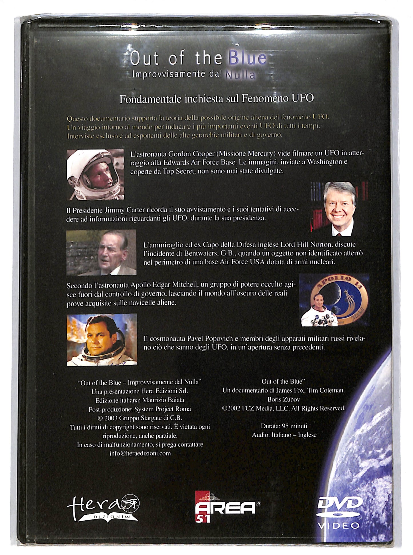 EBOND Out of the blue - improvvisamente dal nulla EDITORIALE DVD DB633309