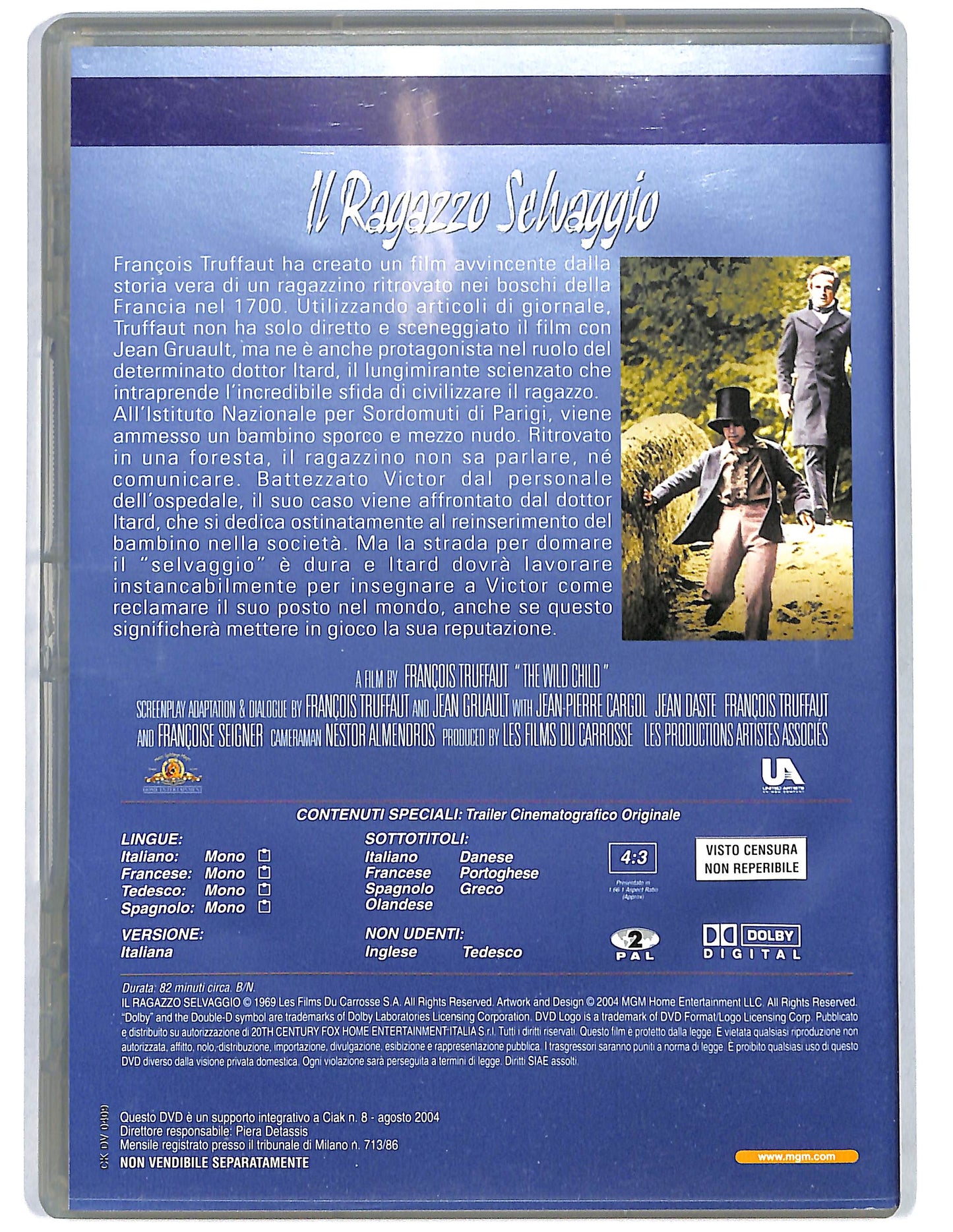 EBOND Il ragazzo selvaggio EDITORIALE DVD DB633944