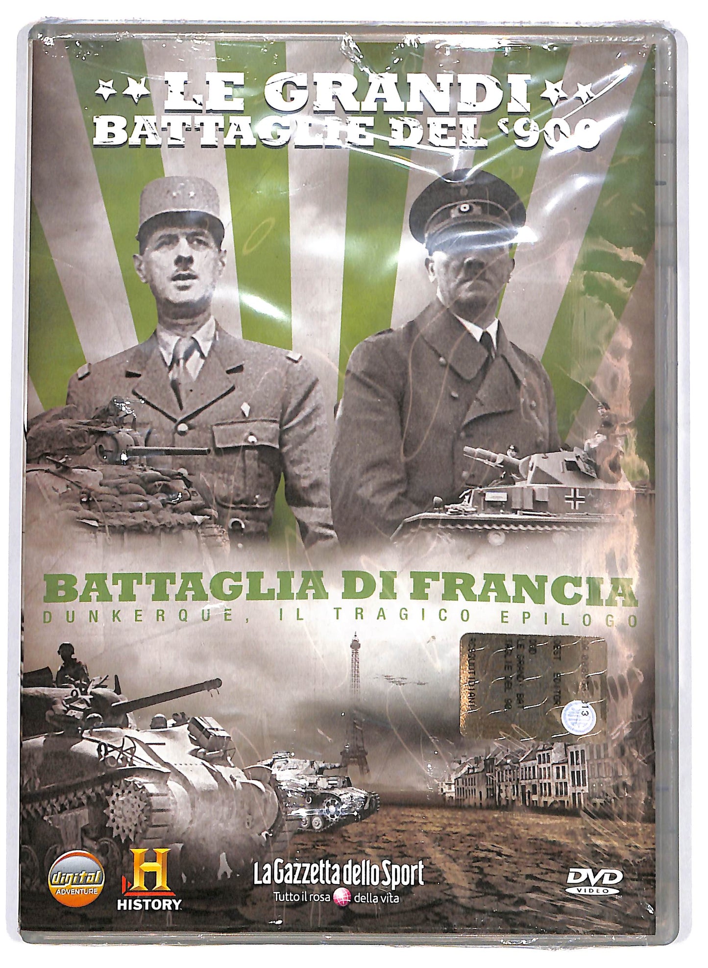 EBOND Le grandi battaglie del '900. Battaglia di Francia EDITORIALE DVD DB634133