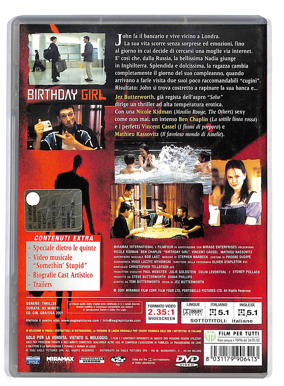 EBOND Birthday Girl DVD DB634339