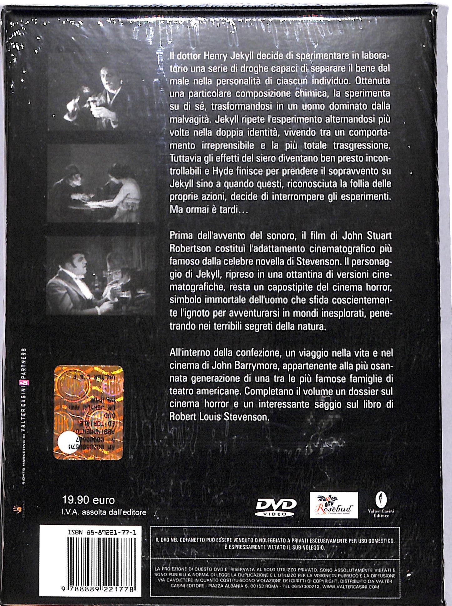 EBOND Il dottor Jekyll e Mr. Hyde DVD DB634818
