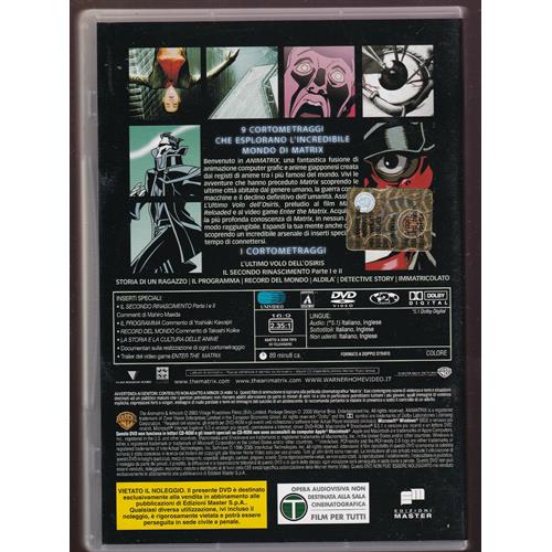 EBOND Animatrix Editoriale Ed.master DVD DB634838