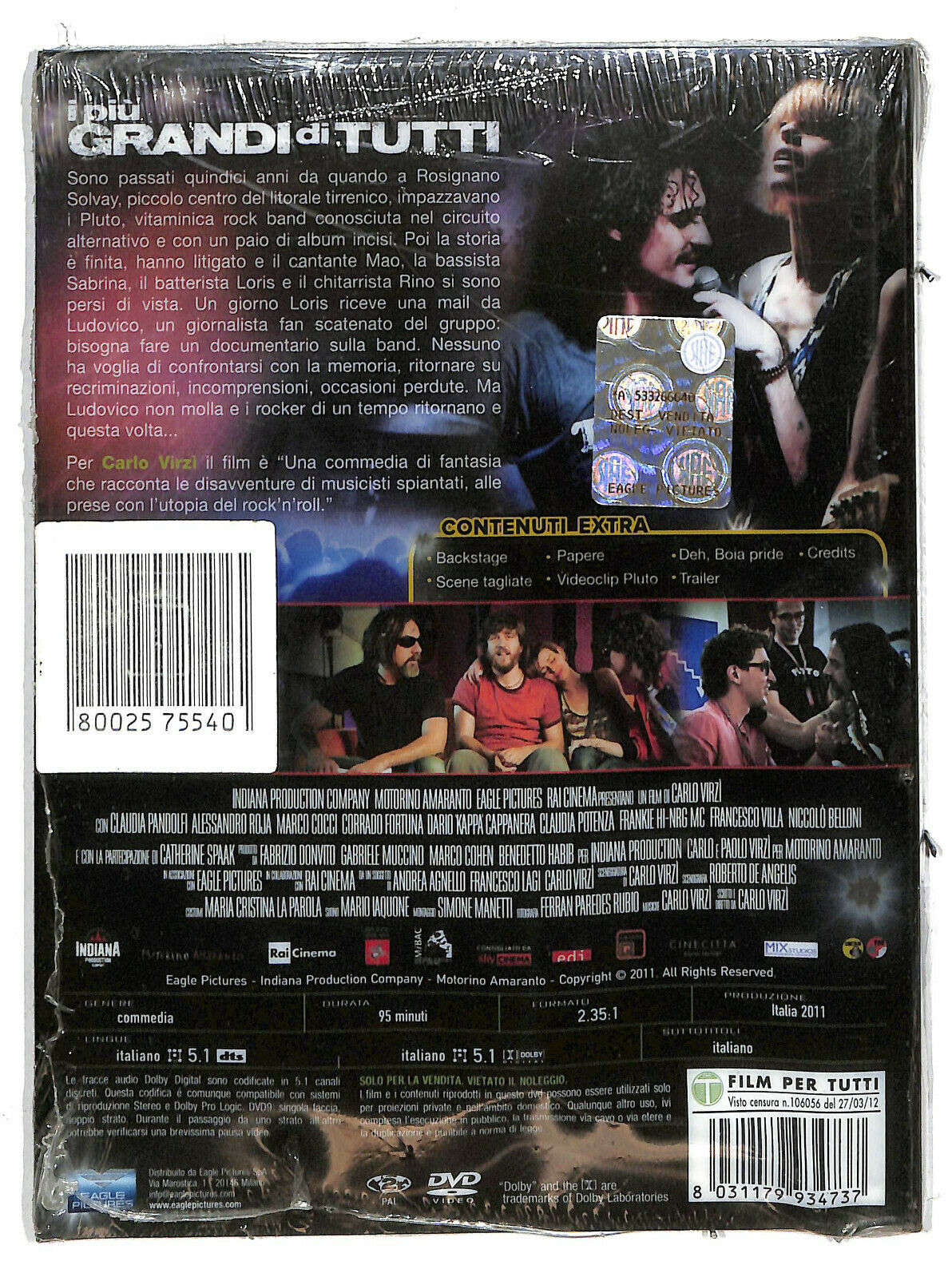 EBOND I Piu' Grandi Di Tutti DIGIPACK DVD DB634911