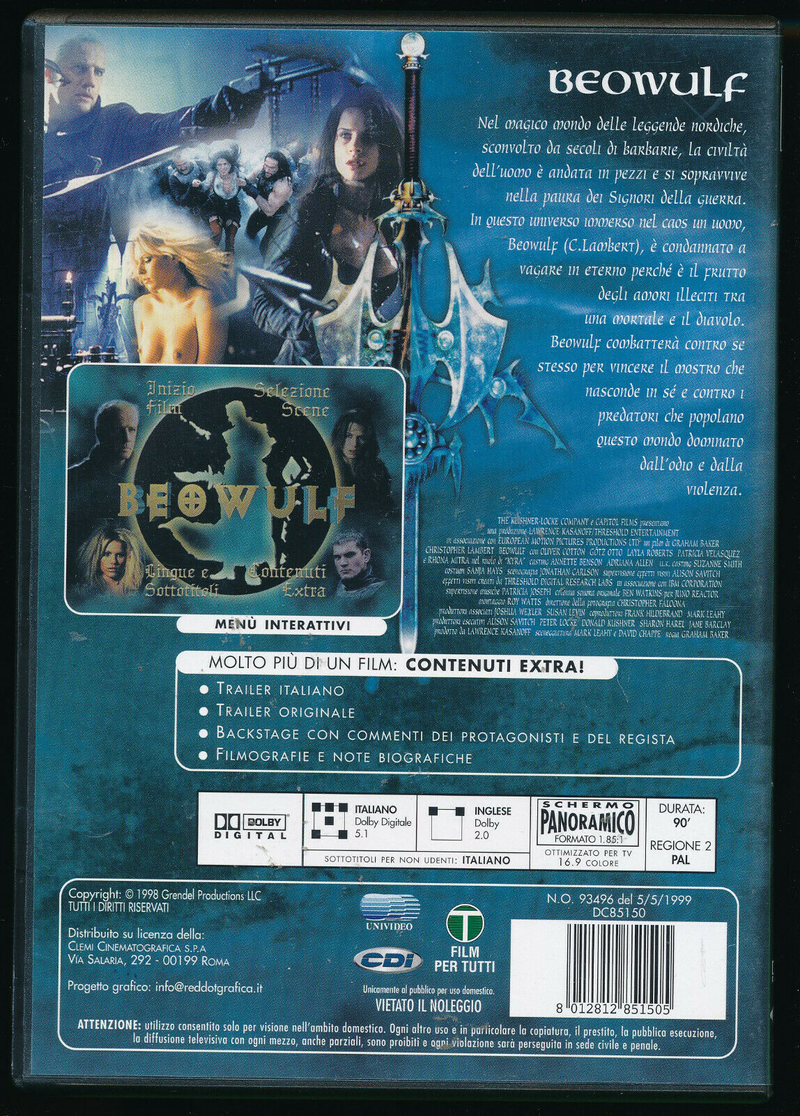 EBOND Beowulf DVD DB635404