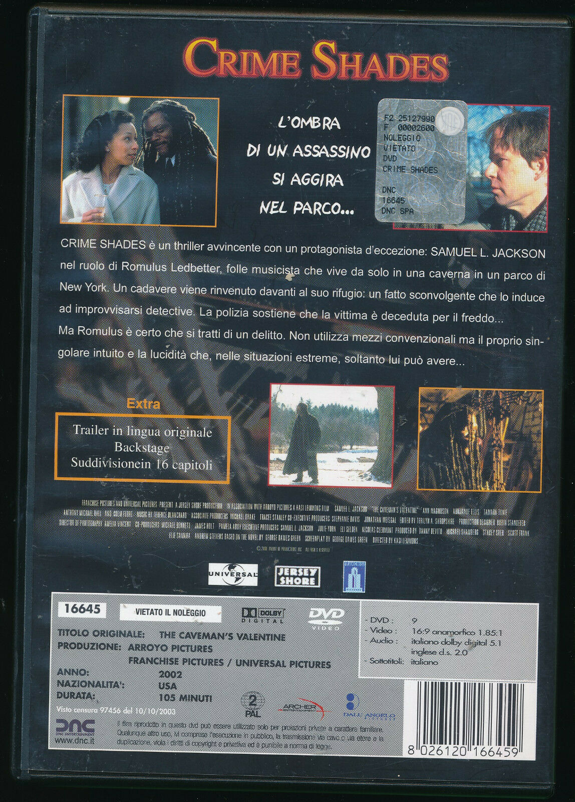 EBOND Crime Shades DVD DB635415