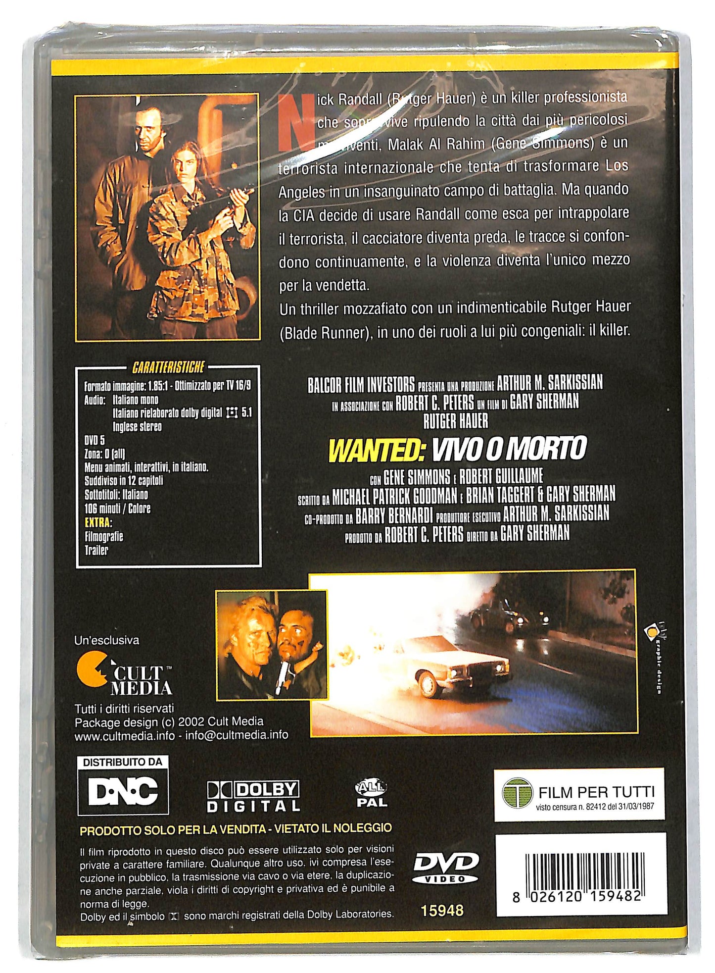 EBOND Wanted - Vivo o morto DVD DB635602