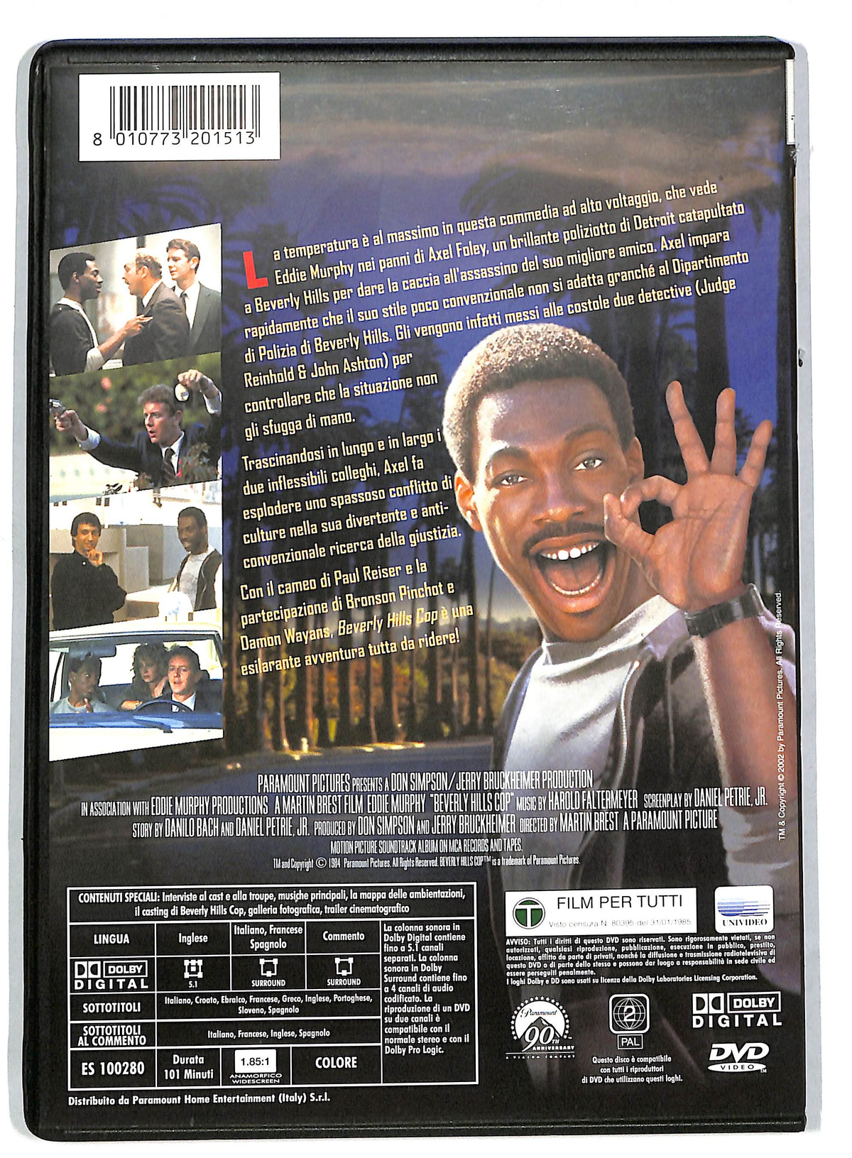 EBOND Beverly Hills Cop - Un piedipiatti a Beverly Hills DVD DB635603