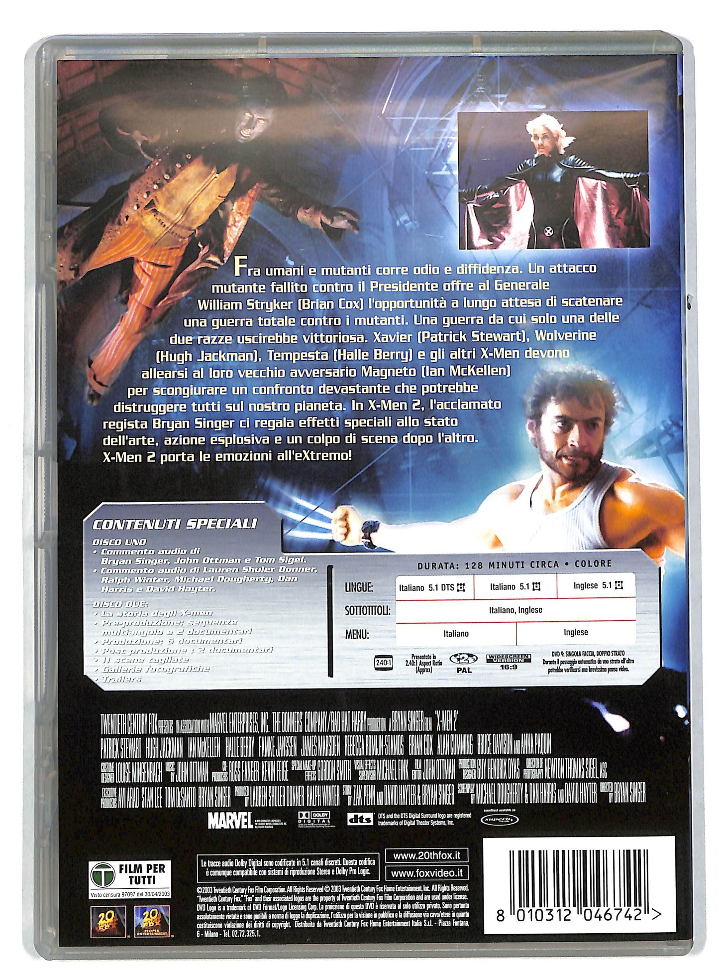 EBOND X-Men 2 DVD DB635641