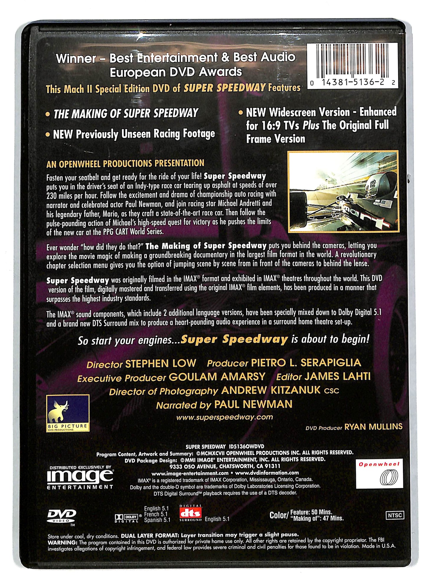EBOND Super speedway the mach 2 EDIZIONE SPECIALE DVD DB635658