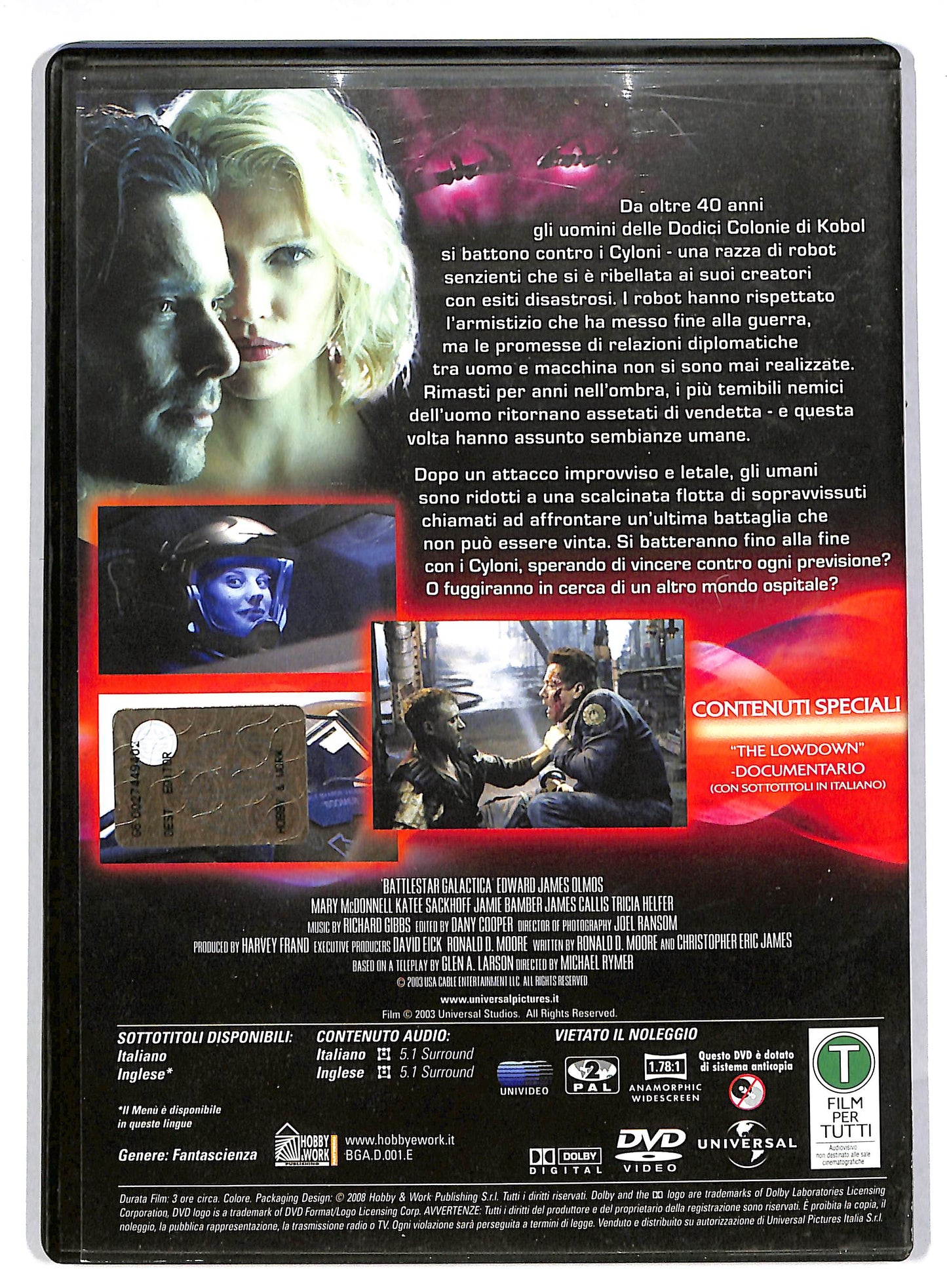 EBOND Battlestar Galactica - La miniserie Vol 1 EDITORIALE DVD DB635831