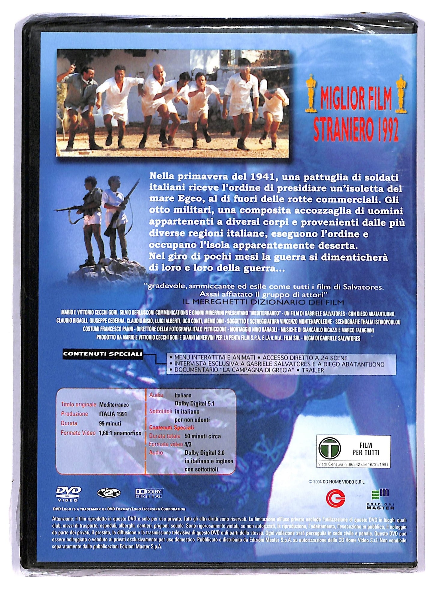 EBOND Mediterraneo EDITORIALE DVD DB638316