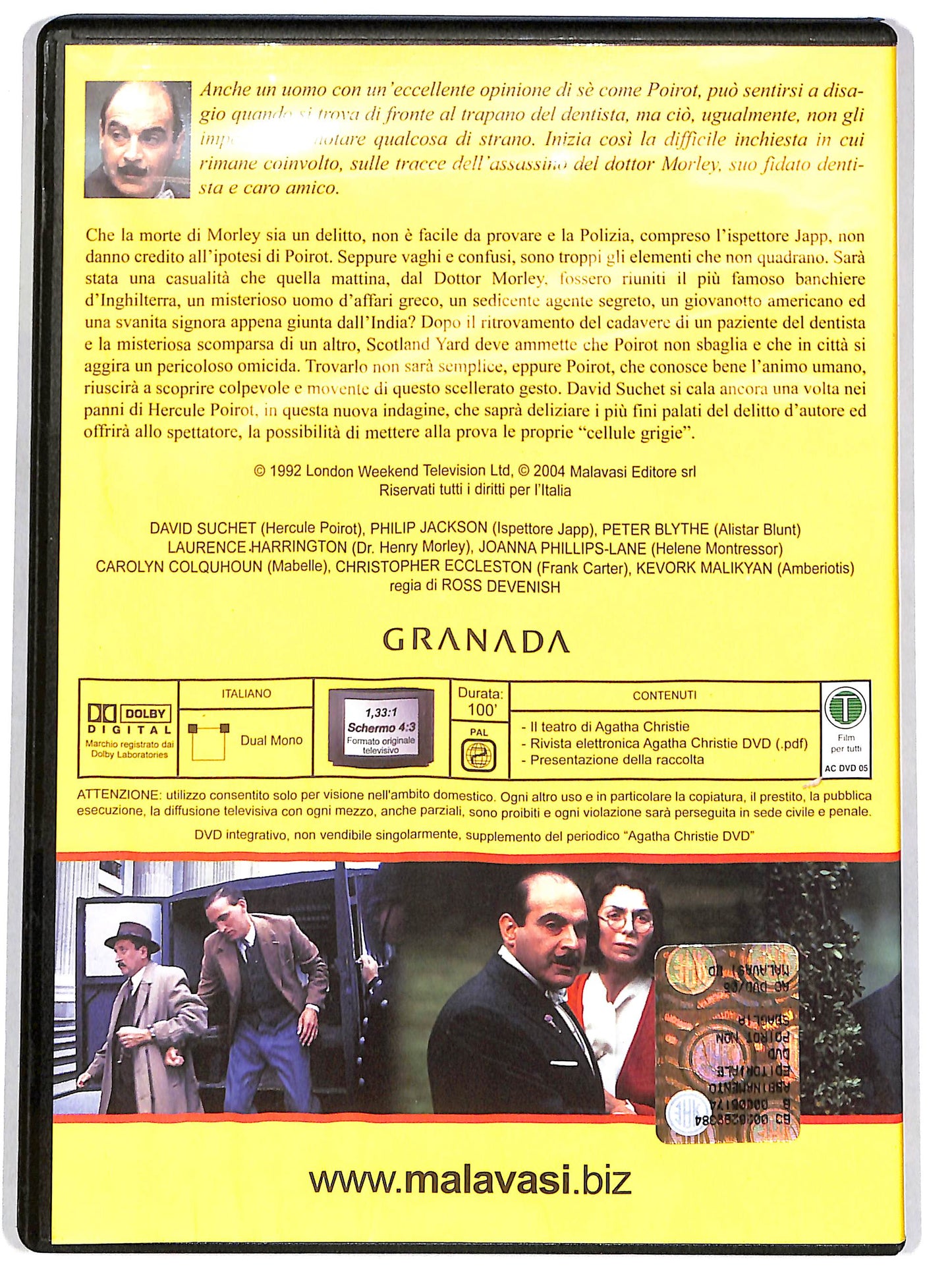 EBOND Poirot non sbaglia EDITORIALE DVD DB638346