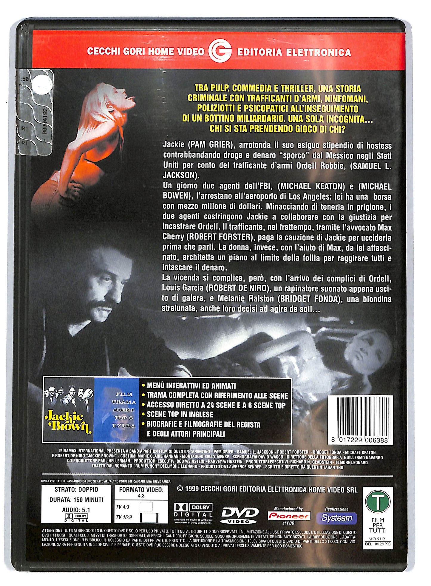 EBOND Jackie Brown DVD DB638453
