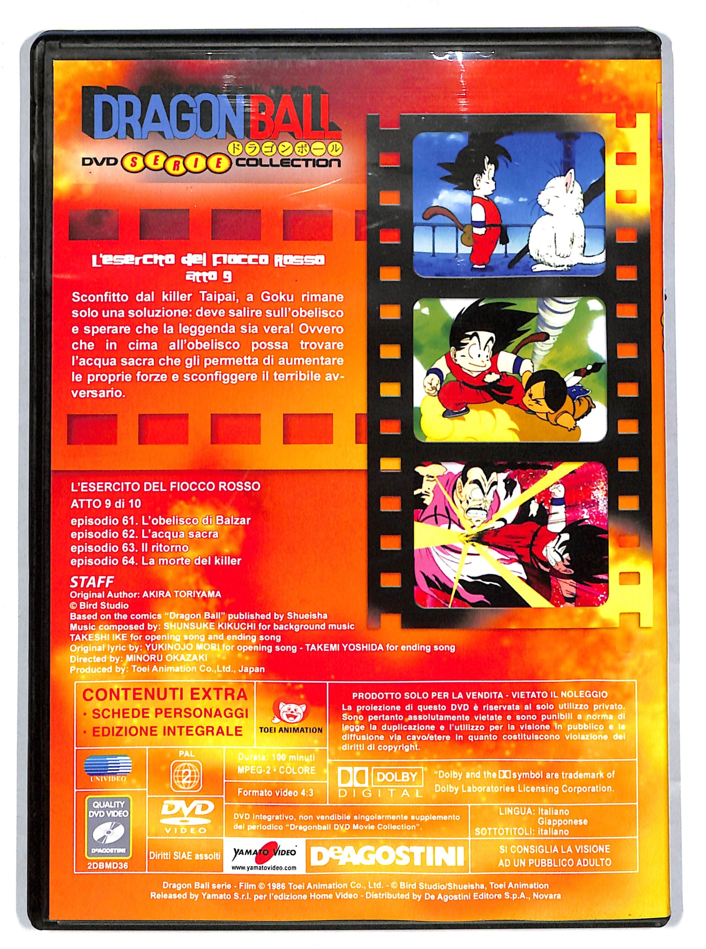 EBOND Dragonball - l'esercito del fiocco rosso atto 9 EDITORIALE DVD DB638643