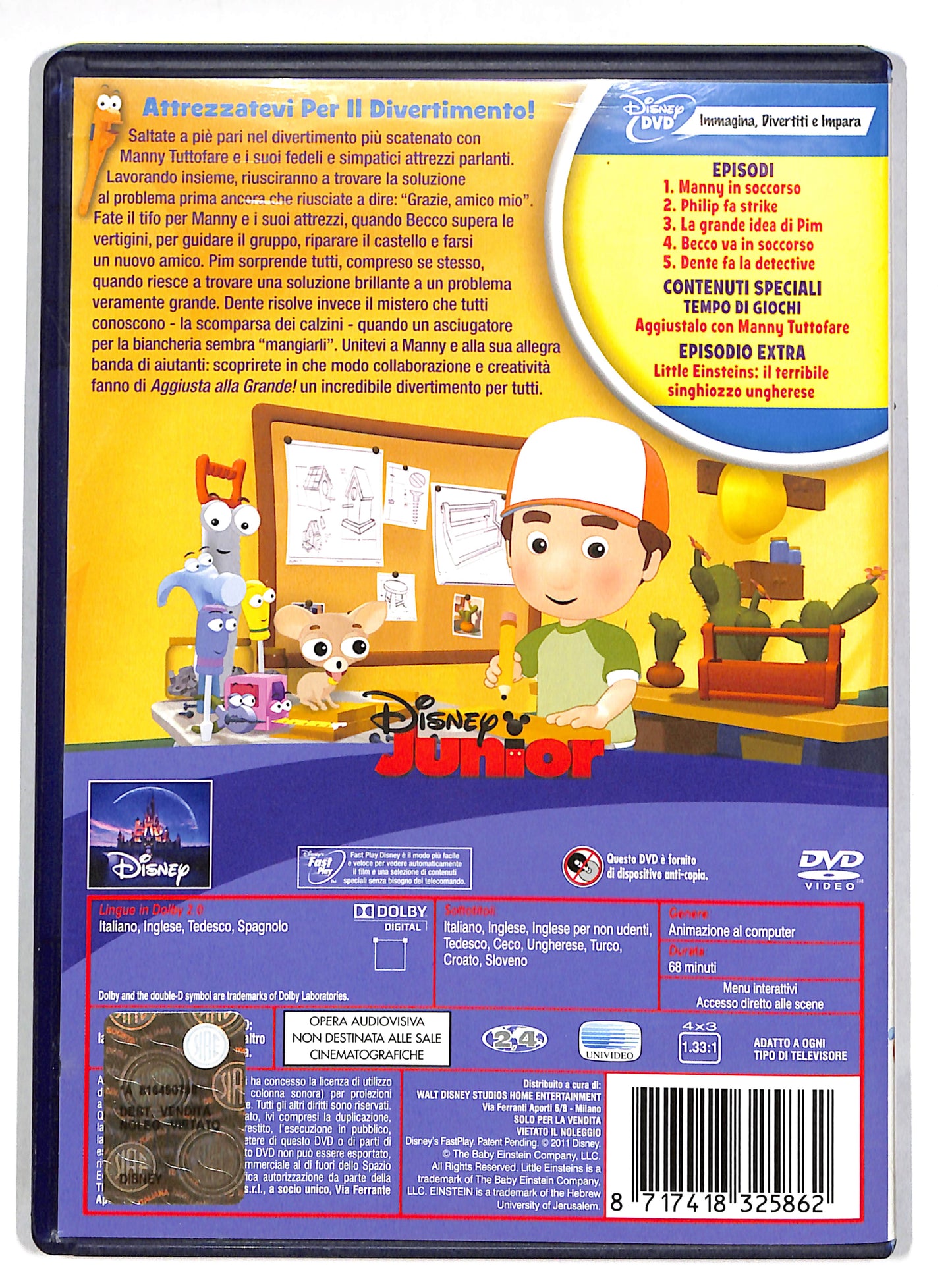 EBOND Manny tuttofare - aggiusta alla grande DVD DB639104