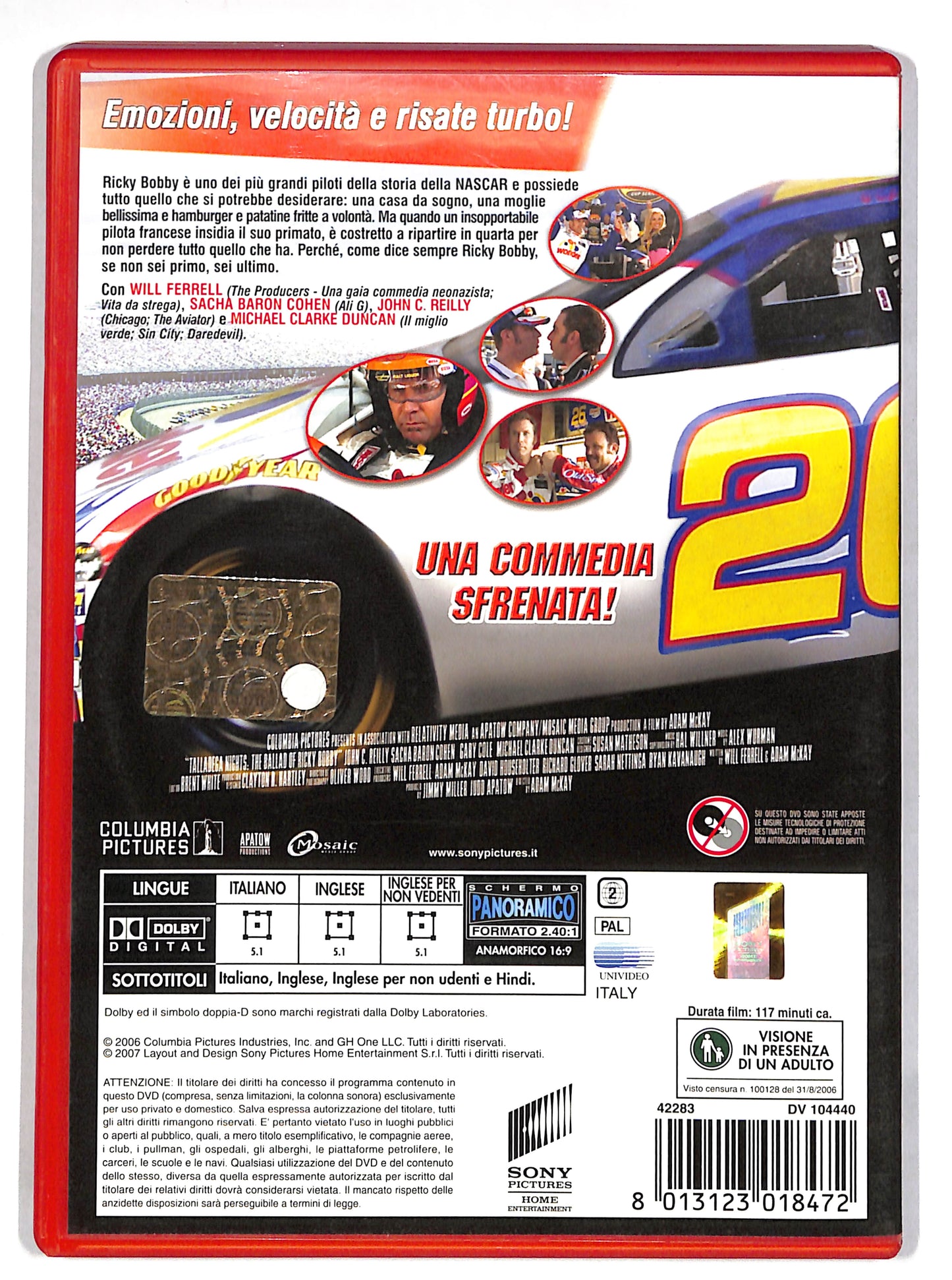 EBOND Ricky Bobby - La storia di un uomo che sapeva NOLEGGIO DVD DB639110