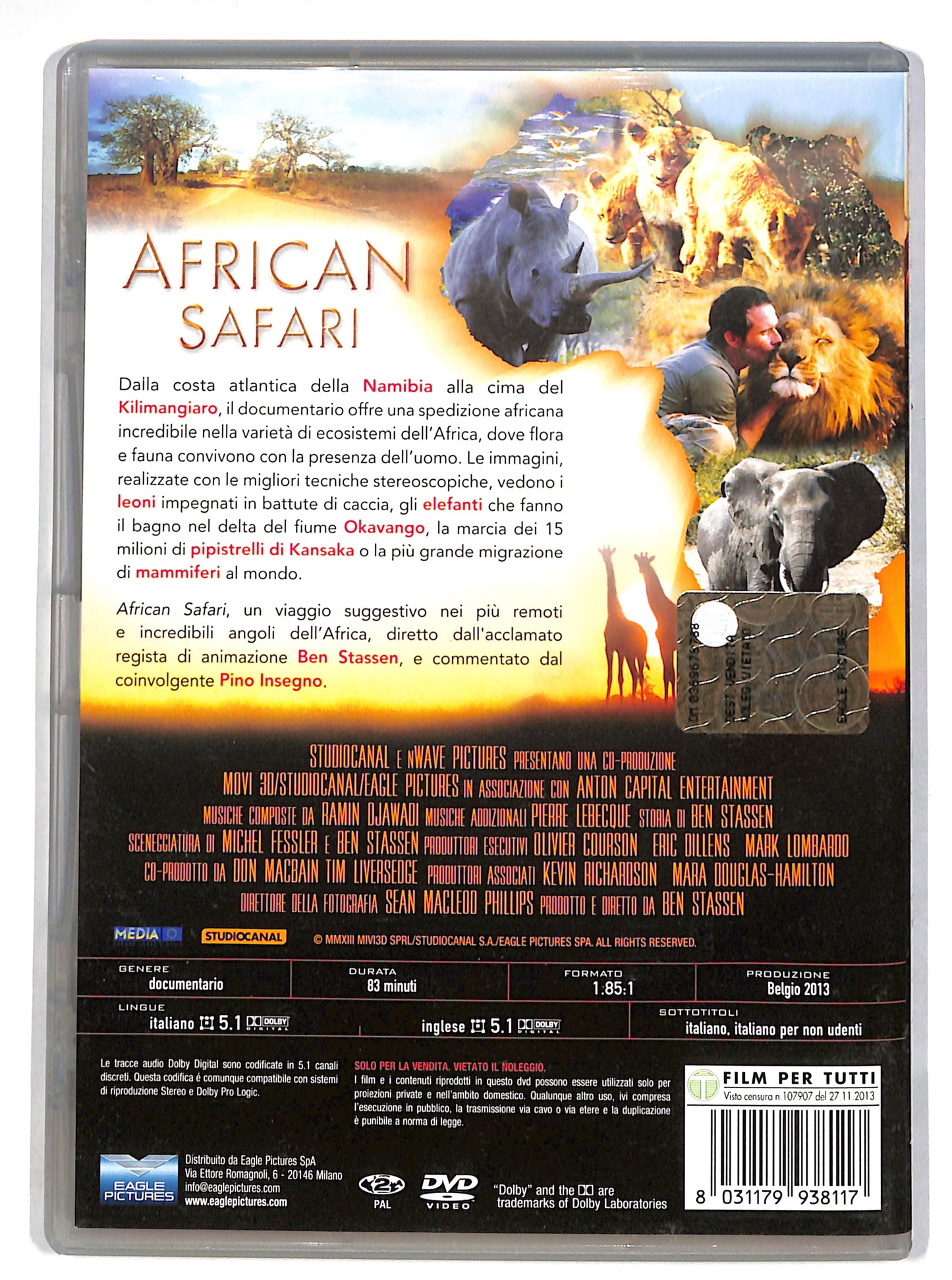 EBOND African safari DVD DB639113