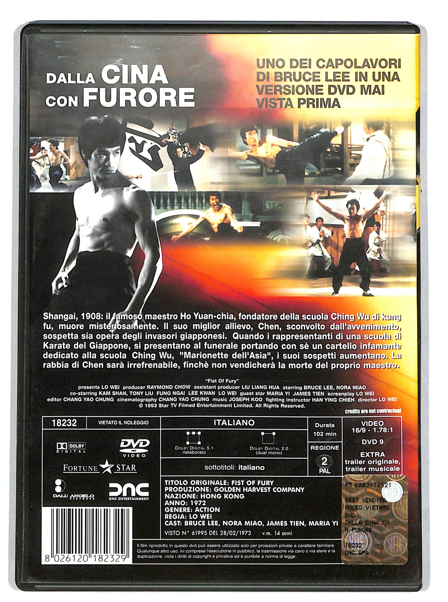 EBOND Dalla cina con furore DVD DB639428