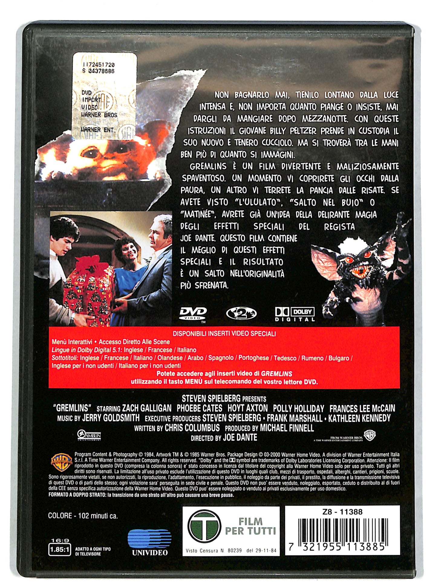 EBOND Gremlins DVD DB639453