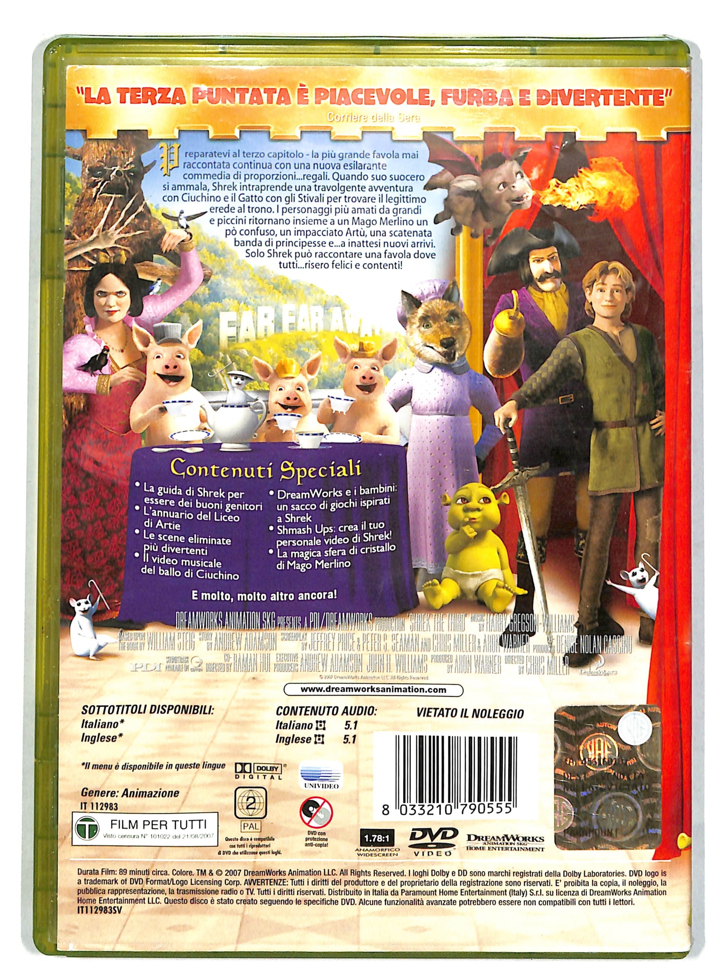 EBOND Shrek terzo DVD DB639459