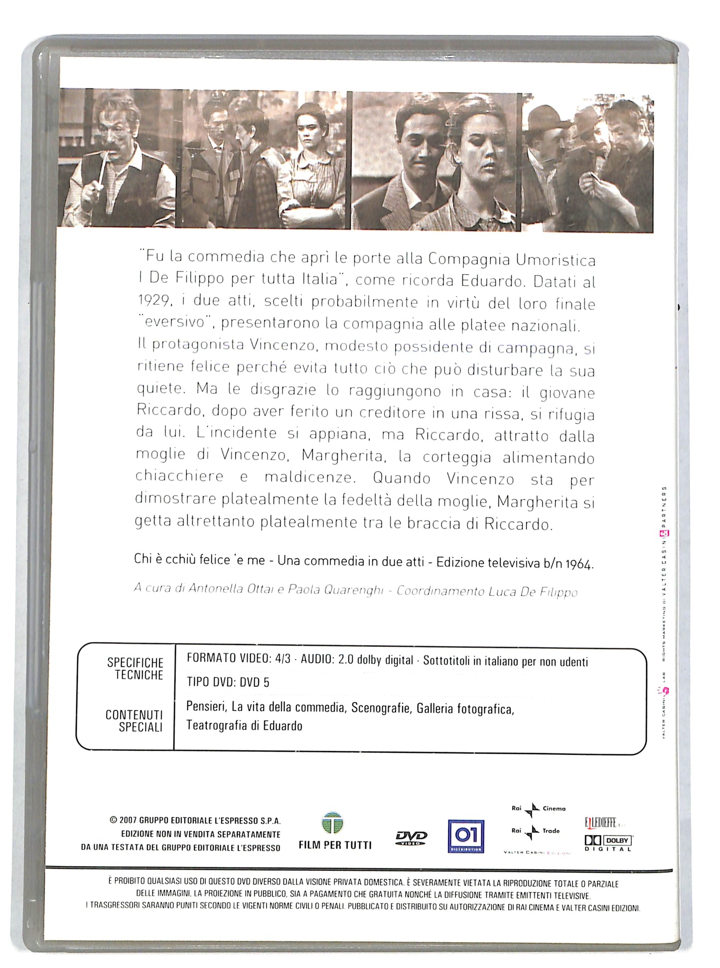 EBOND Chi e cchiu felice e me EDITORIALE DVD DB639657