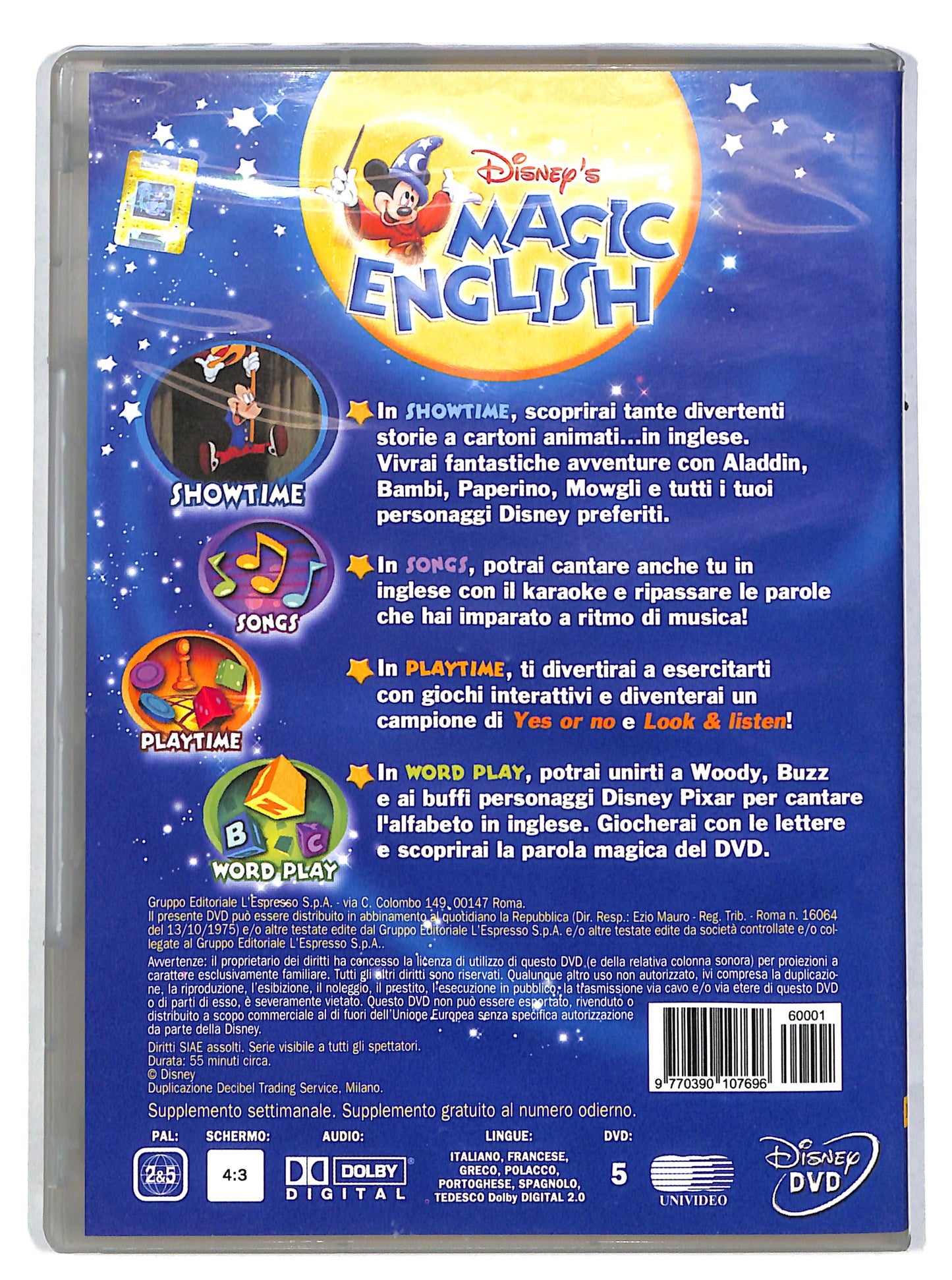 EBOND Magic english vol 1 - Hello EDITORIALE DVD DB639664