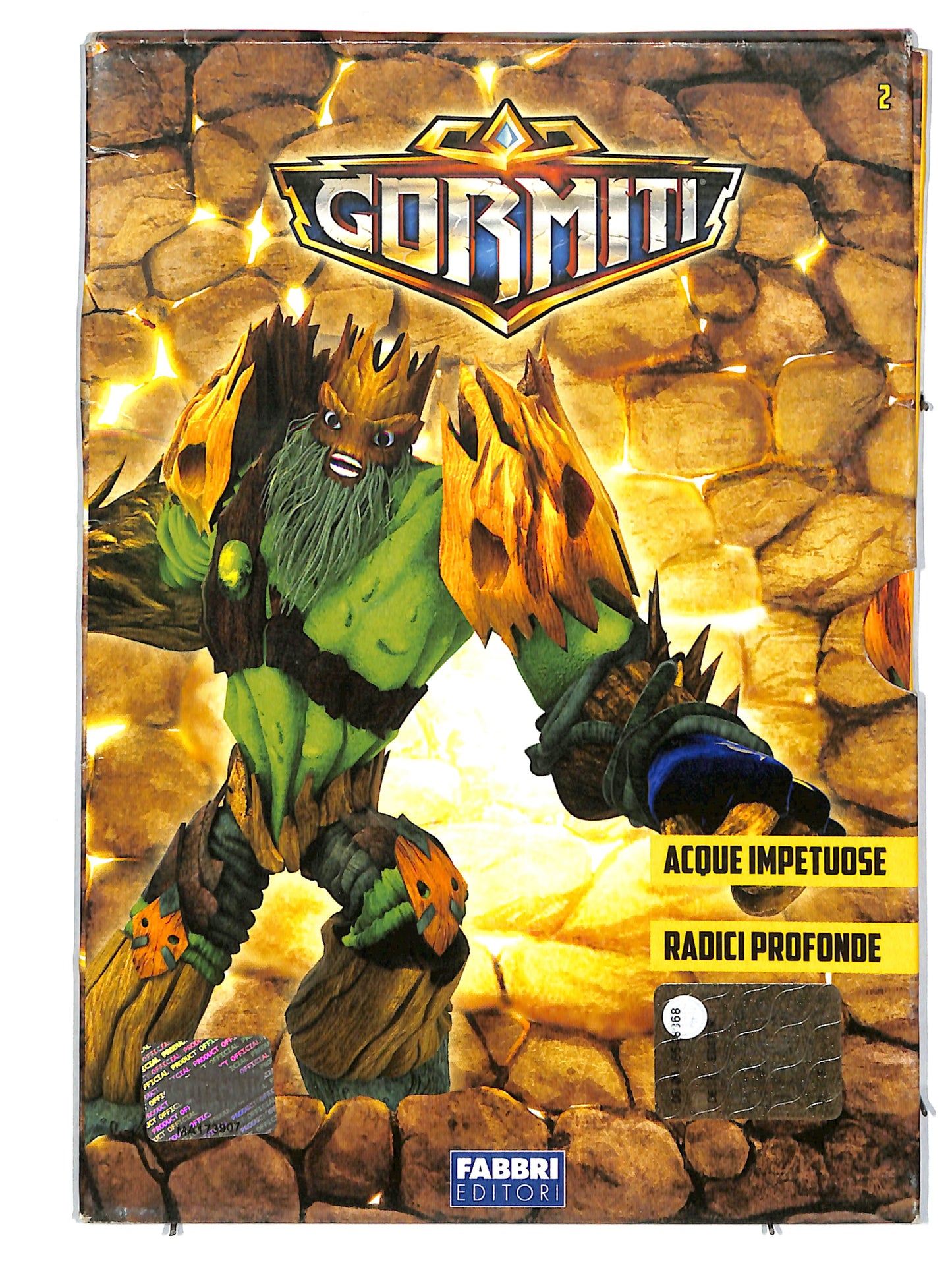 EBOND Gormiti vol 2 - acque impetuose - radici EDITORIALE DIGIPACK DVD DB640842