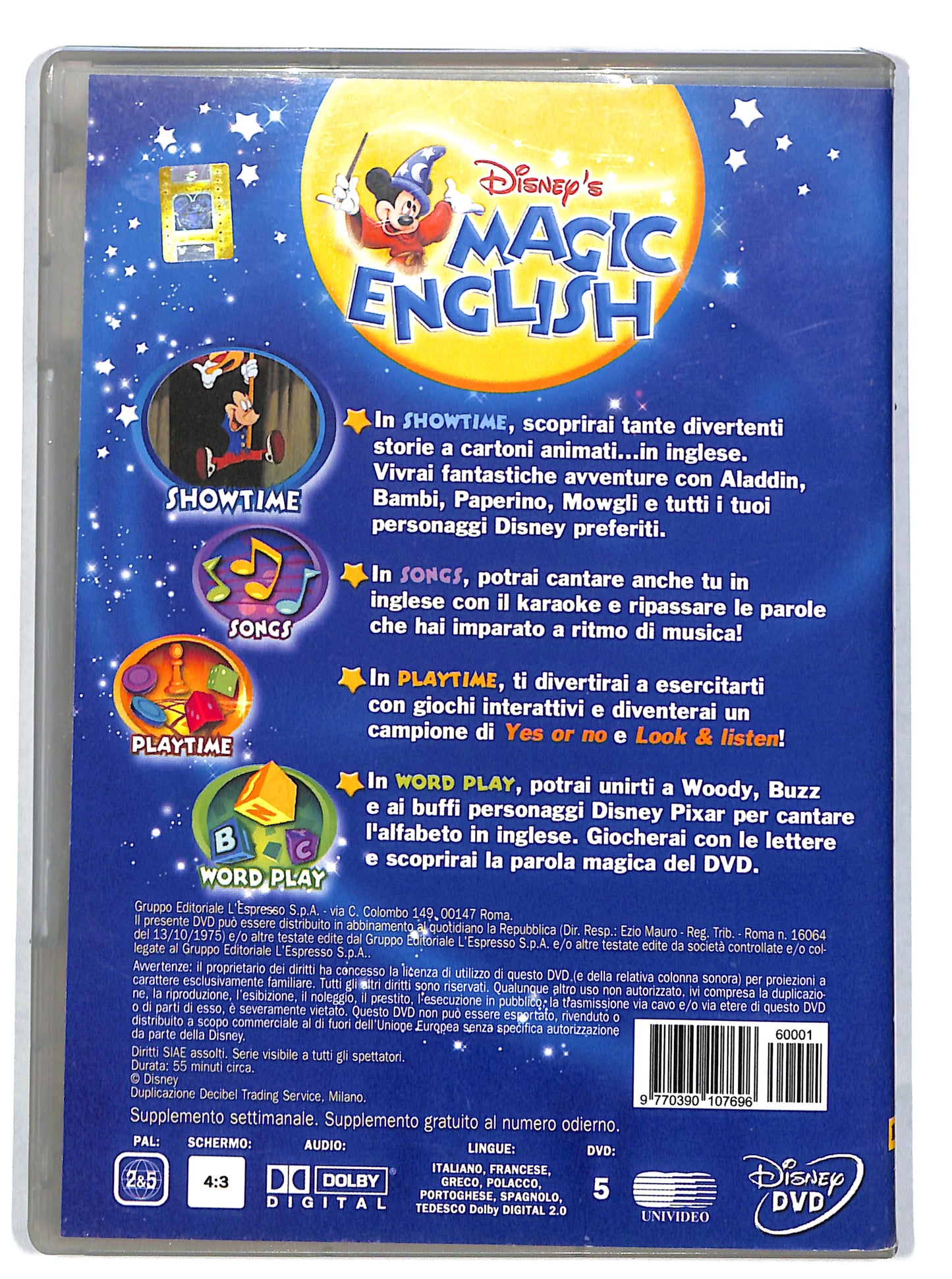 EBOND Magic english vol 1 - Hello EDITORIALE DVD DB641125