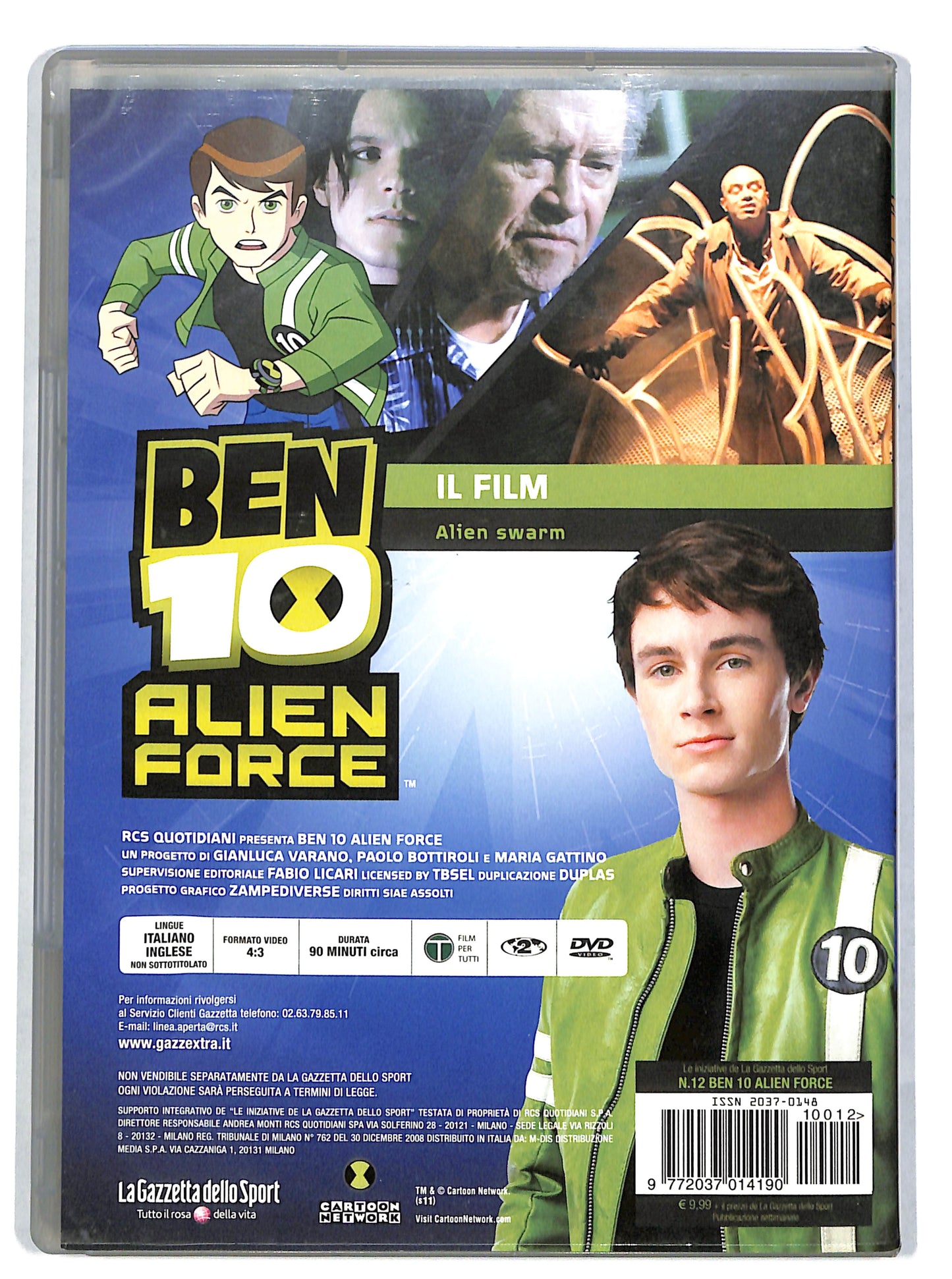 EBOND Ben 10 - Alien force vol 12 - alien swarm EDITORIALE DVD DB641142