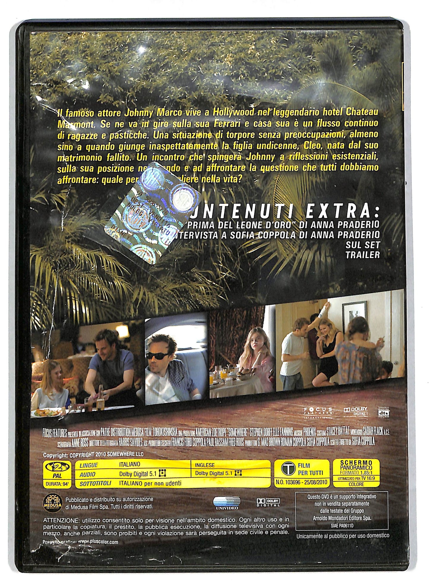 EBOND Somewhere EDITORIALE DVD DB641601