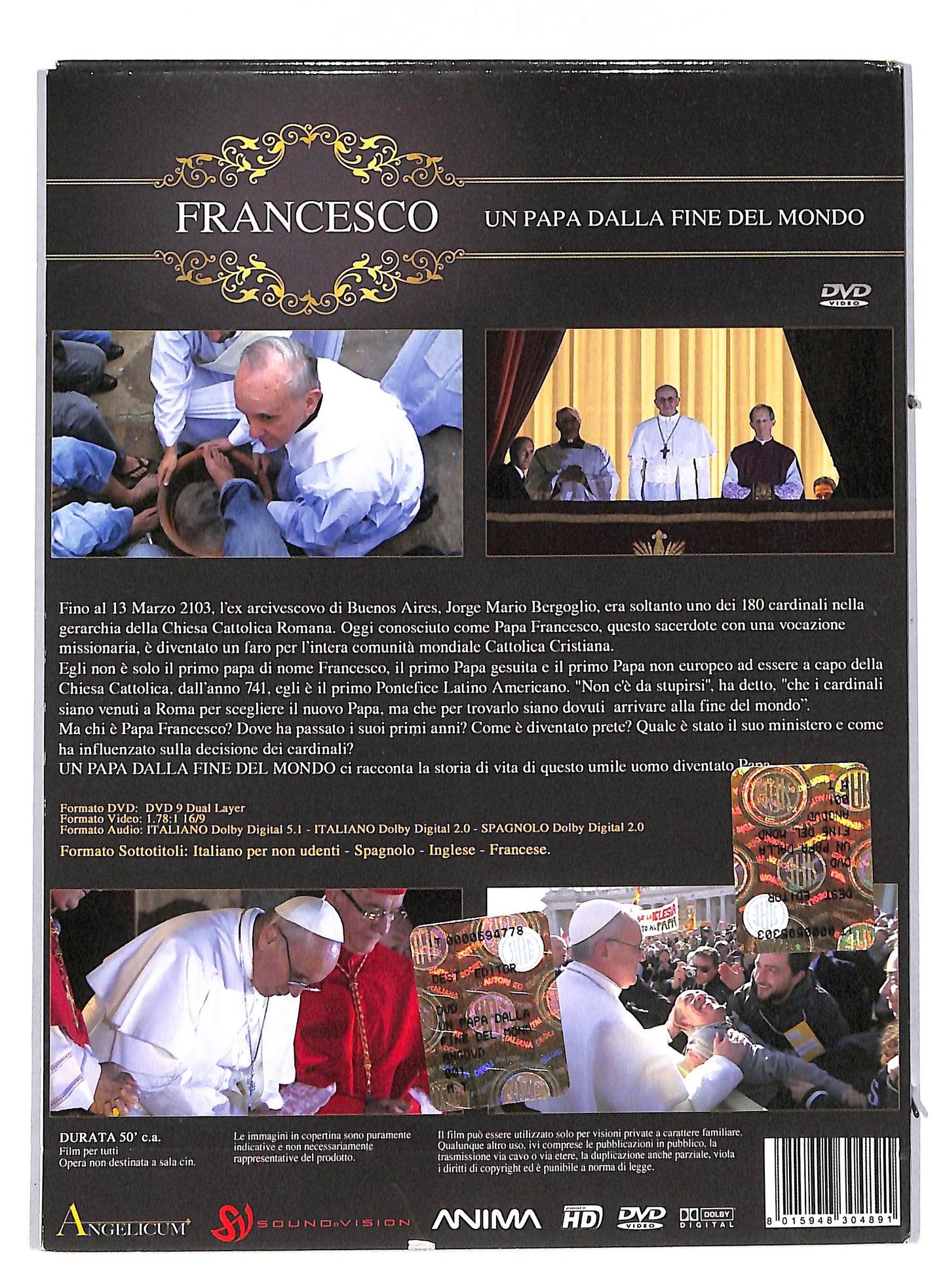 EBOND Francesco - Un Papa Dalla Fine Del Mondo DIGIPACK DVD DB641637