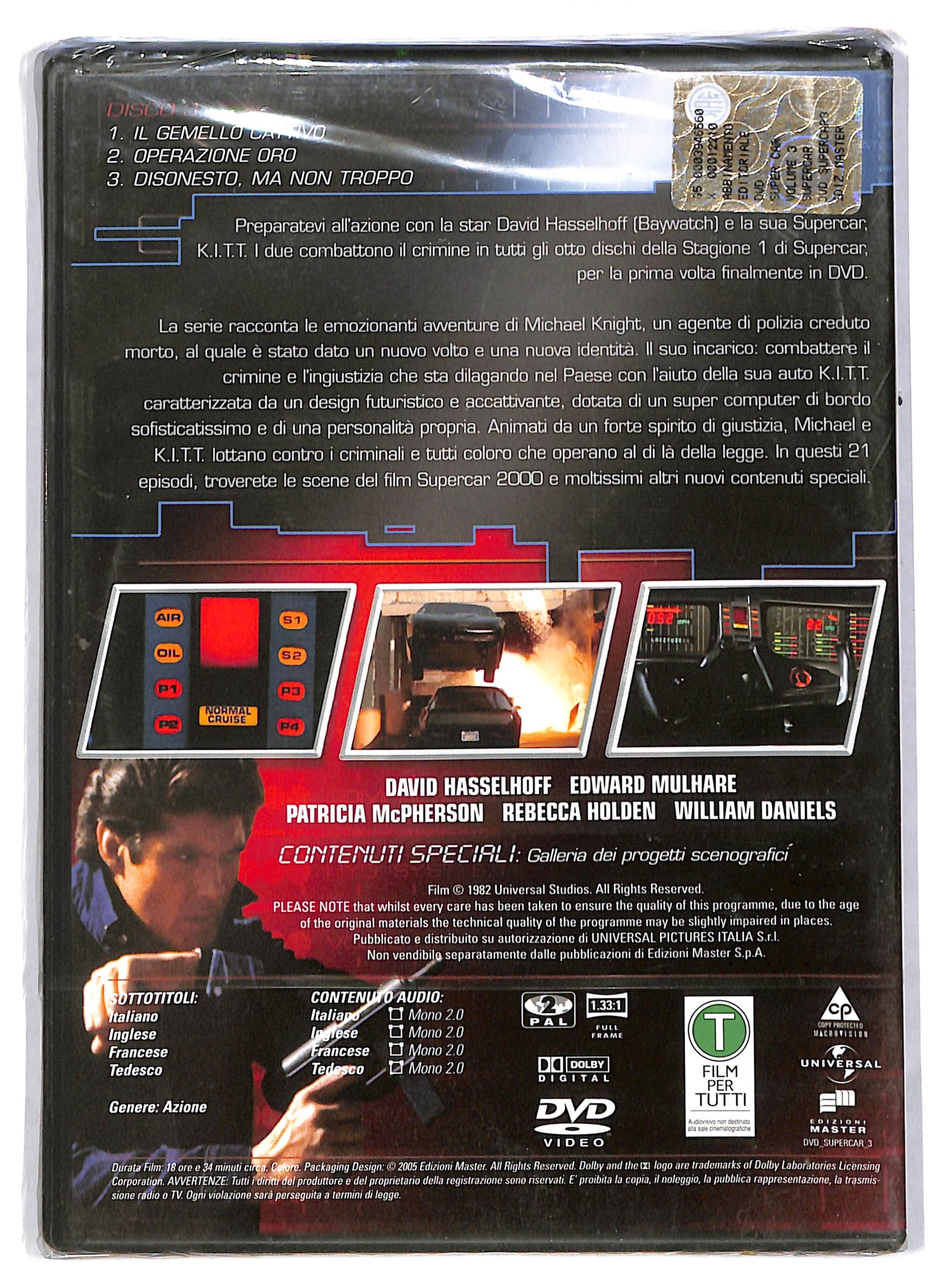 EBOND Supercar volume 2 EDITORIALE DVD DB641655