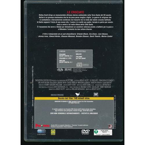EBOND Le Crociate - Kingdom Of Heaven Editoriale DVD DB642105