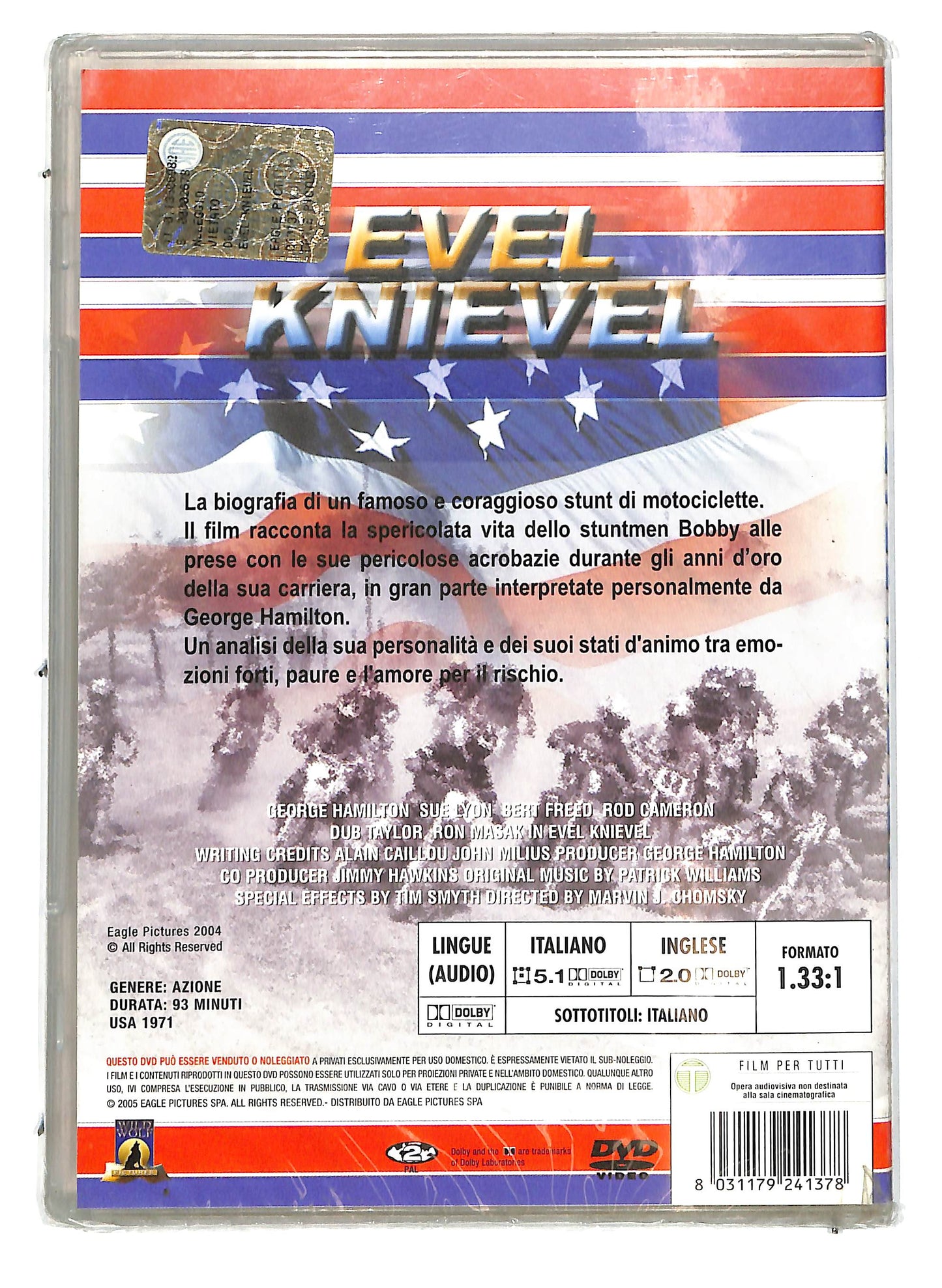 EBOND Evel Knievel DVD DB642126